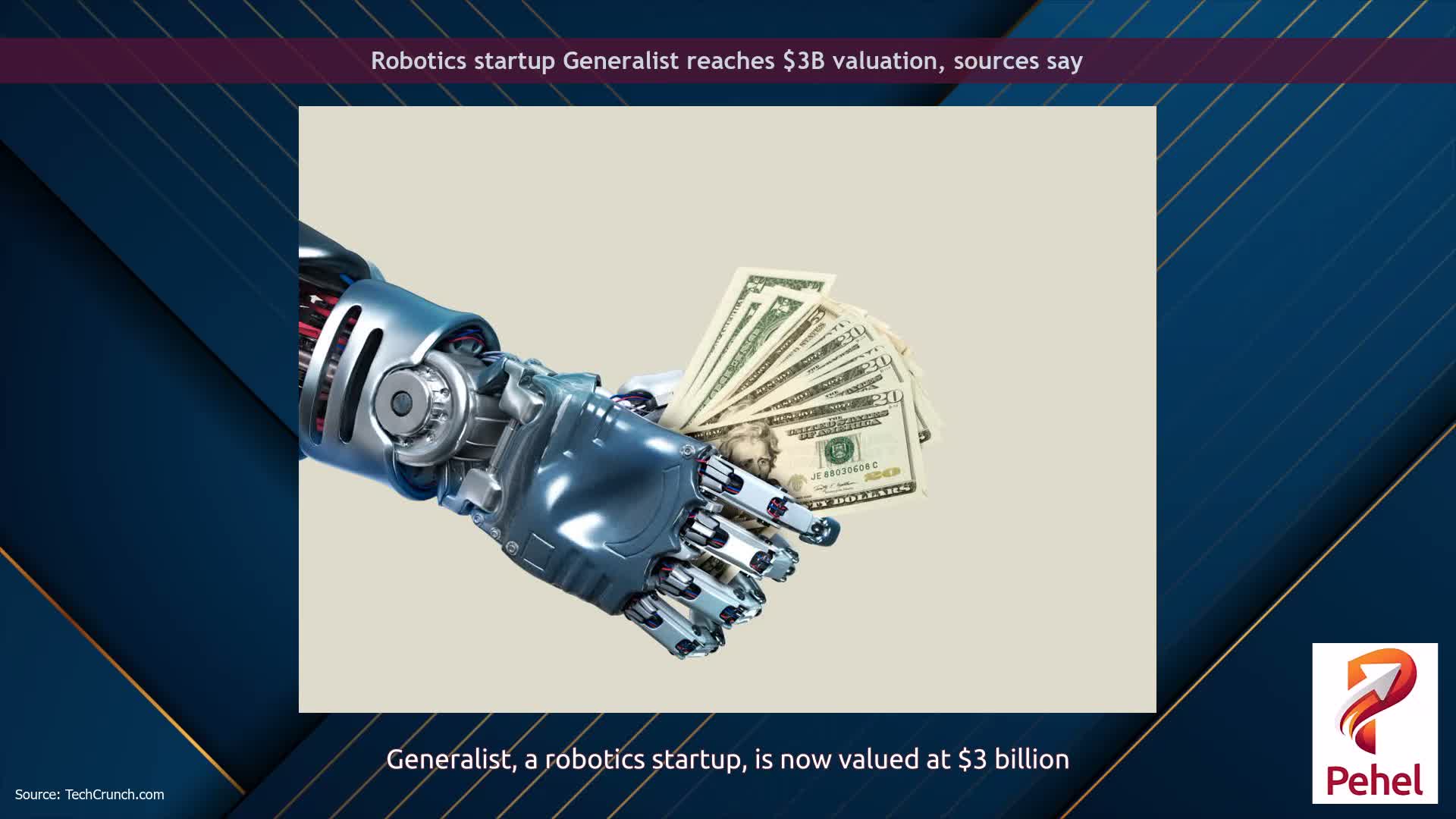Robotics startup Generalist reaches $3B valuation, sources say