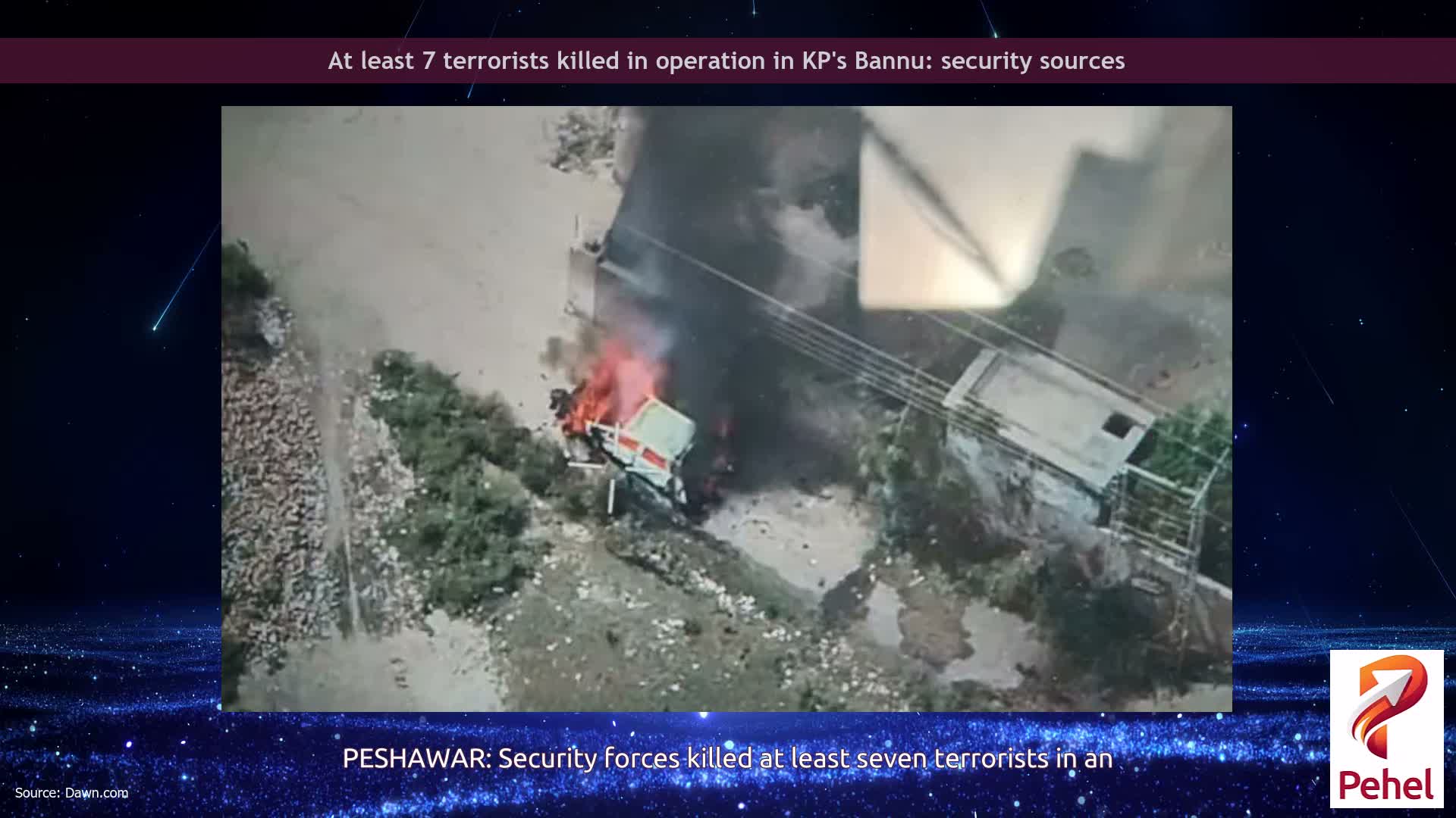 At least 7 terrorists killed in operation in KP's Bannu: security sources