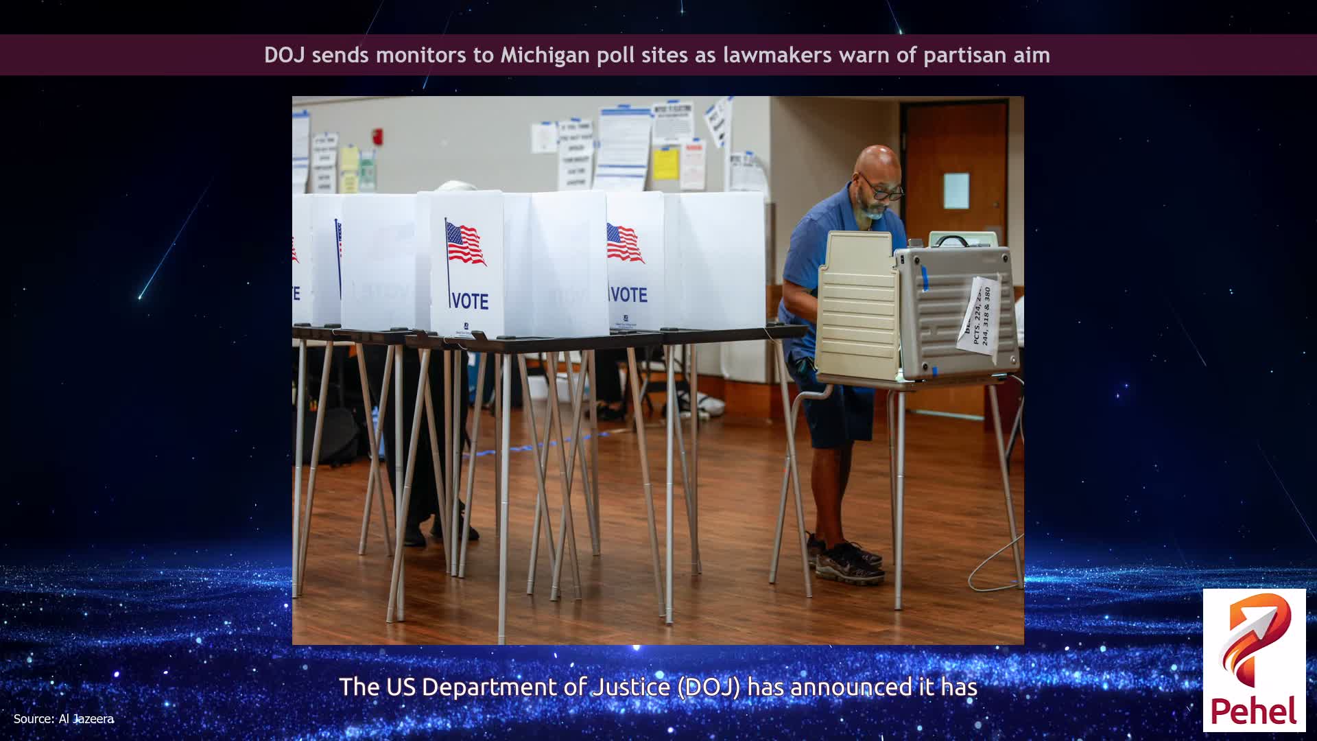 DOJ sends monitors to Michigan poll sites as lawmakers warn of partisan aim