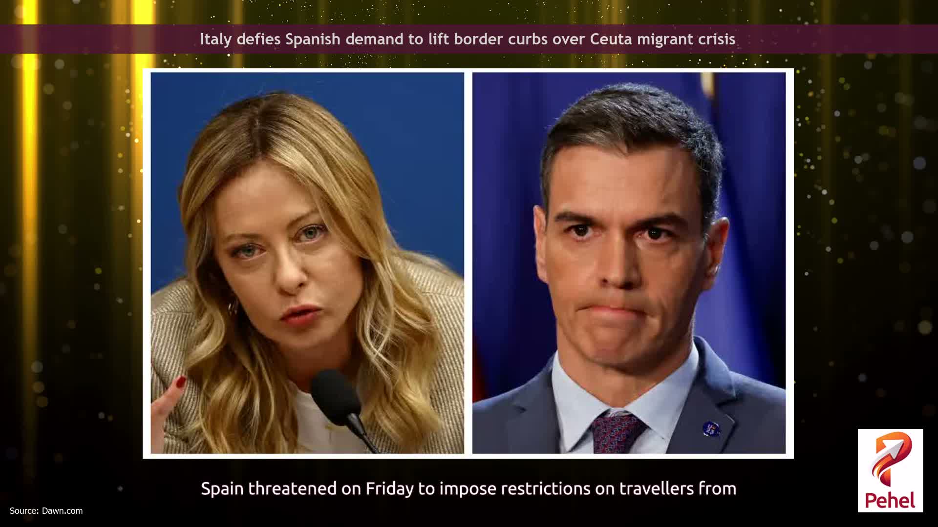 Italy defies Spanish demand to lift border curbs over Ceuta migrant crisis