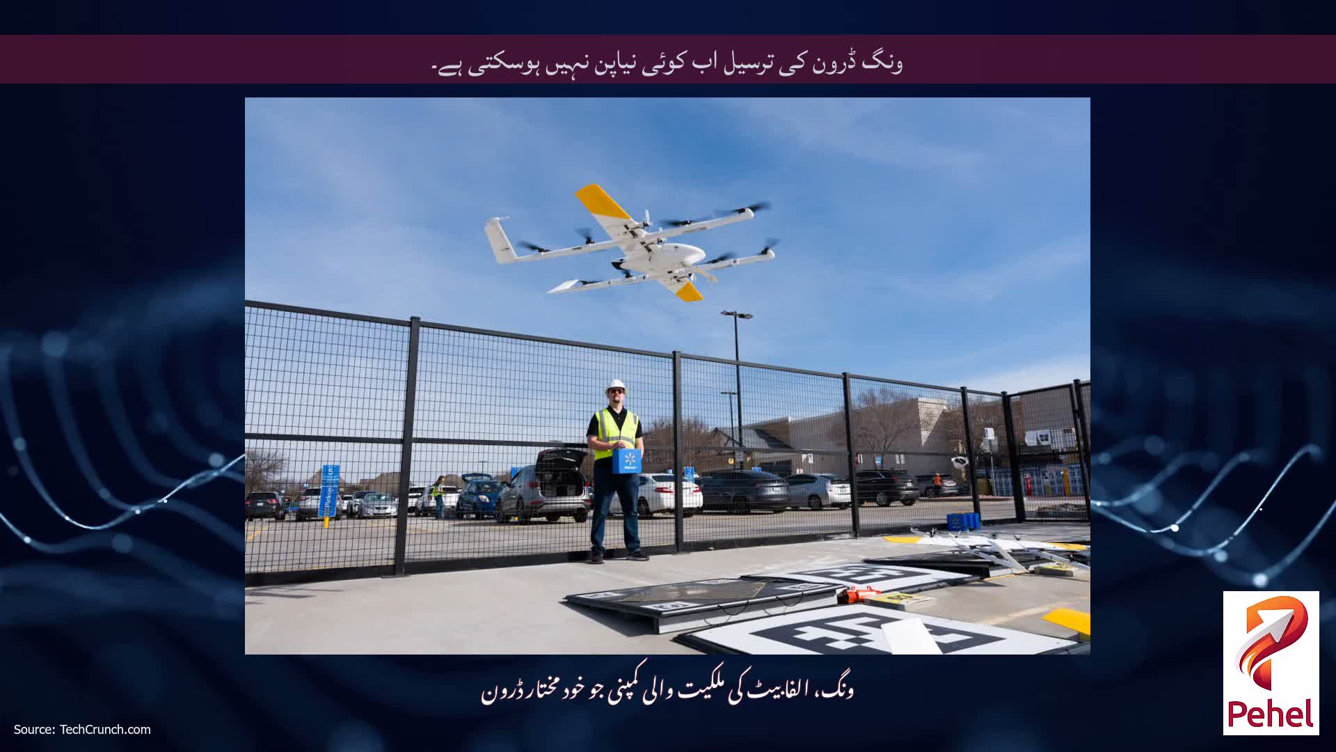 ونگ ڈرون کی ترسیل اب کوئی نیاپن نہیں ہوسکتی ہے۔