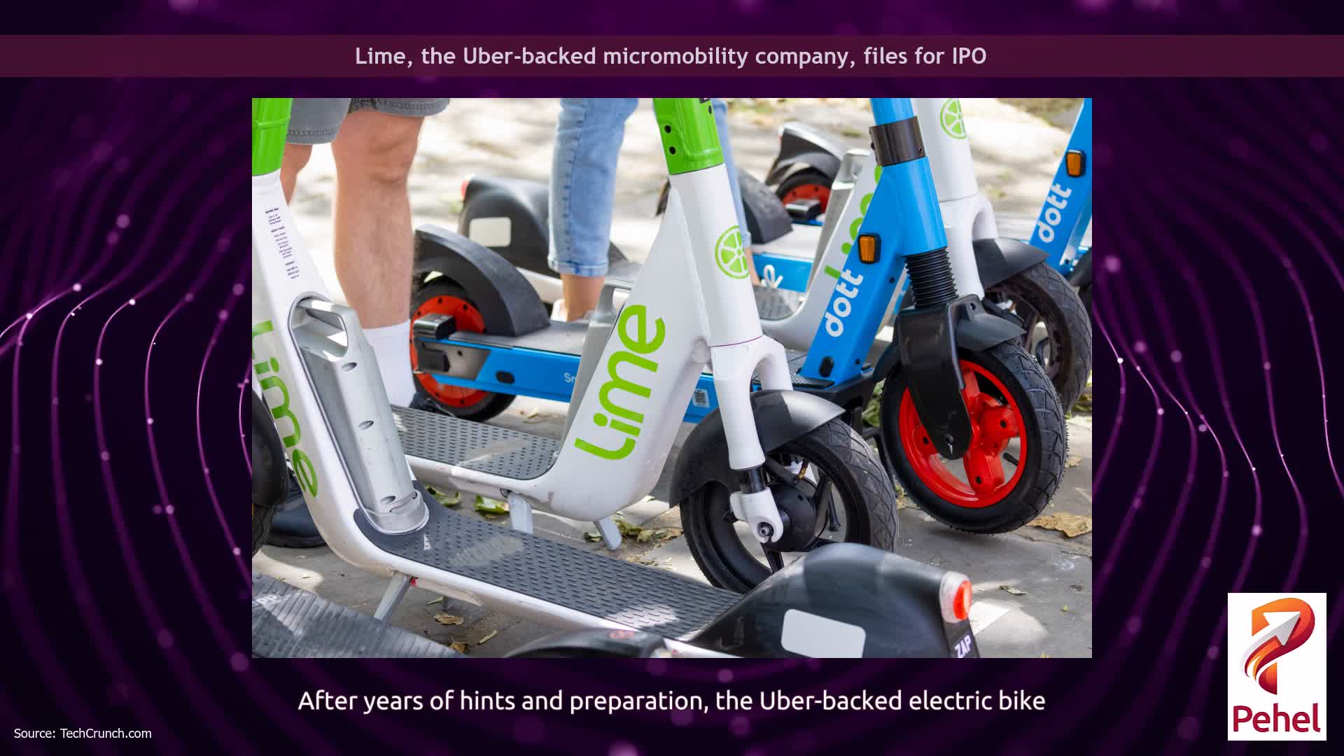 Lime, the Uber-backed micromobility company, files for IPO