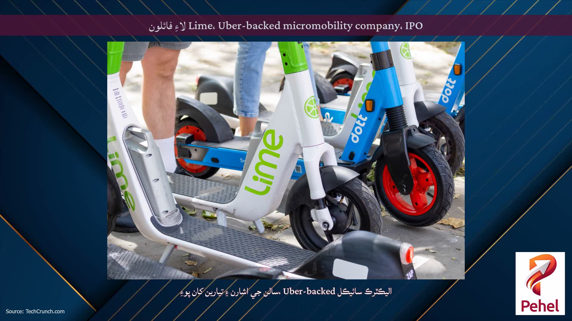 Lime، Uber-backed micromobility company، IPO لاءِ فائلون