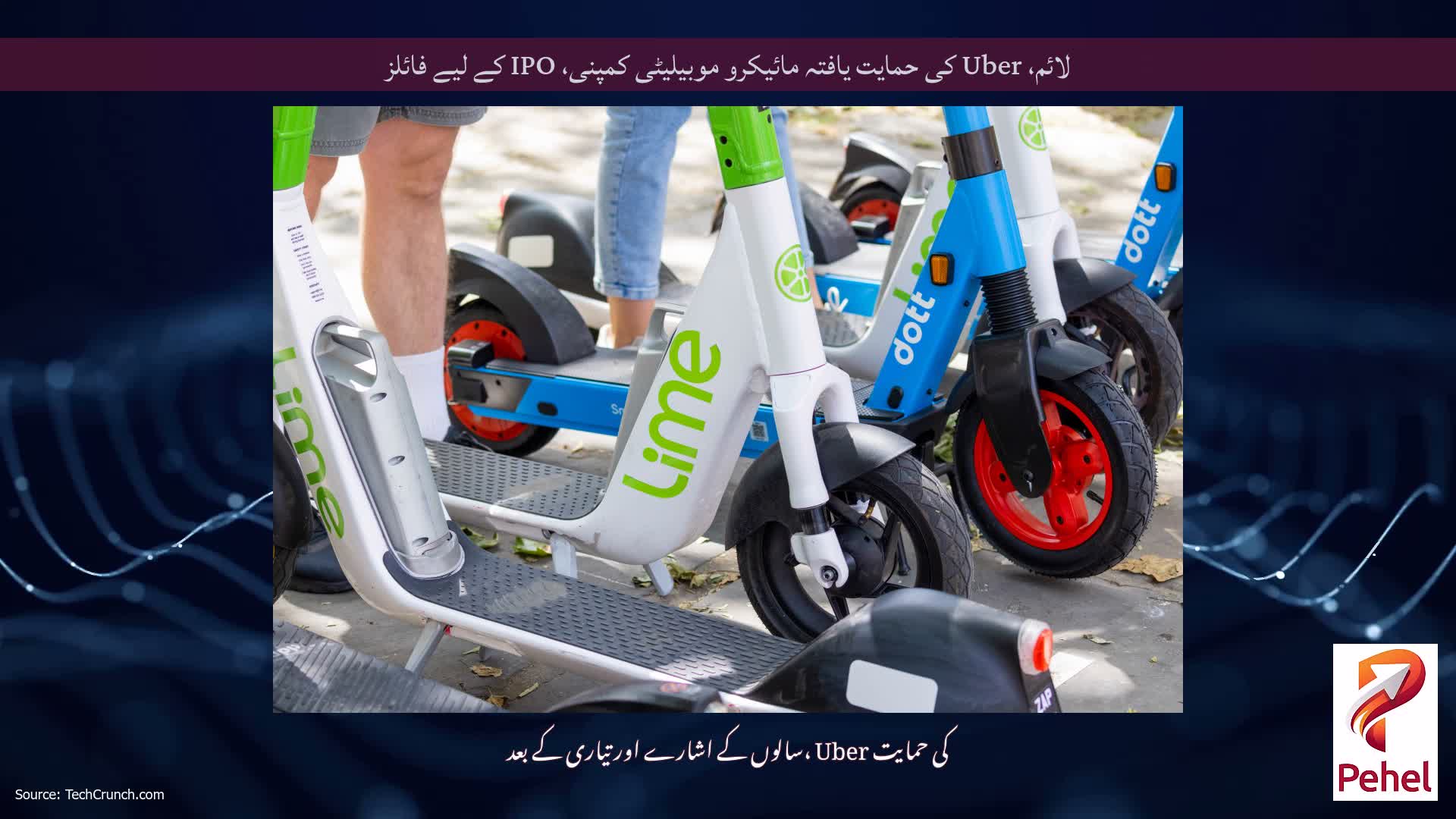 لائم، Uber کی حمایت یافتہ مائیکرو موبیلیٹی کمپنی، IPO کے لیے فائلز