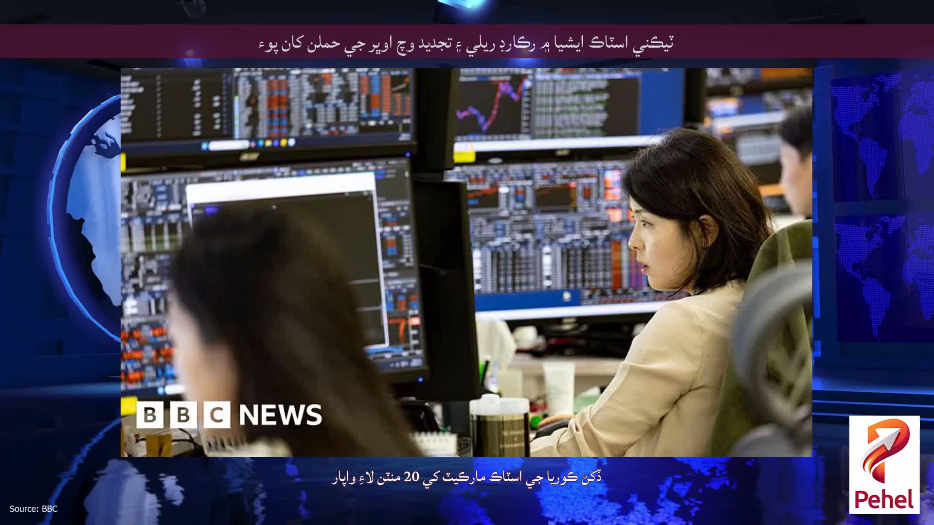 ٽيڪني اسٽاڪ ايشيا ۾ رڪارڊ ريلي ۽ تجديد وچ اوڀر جي حملن کان پوء