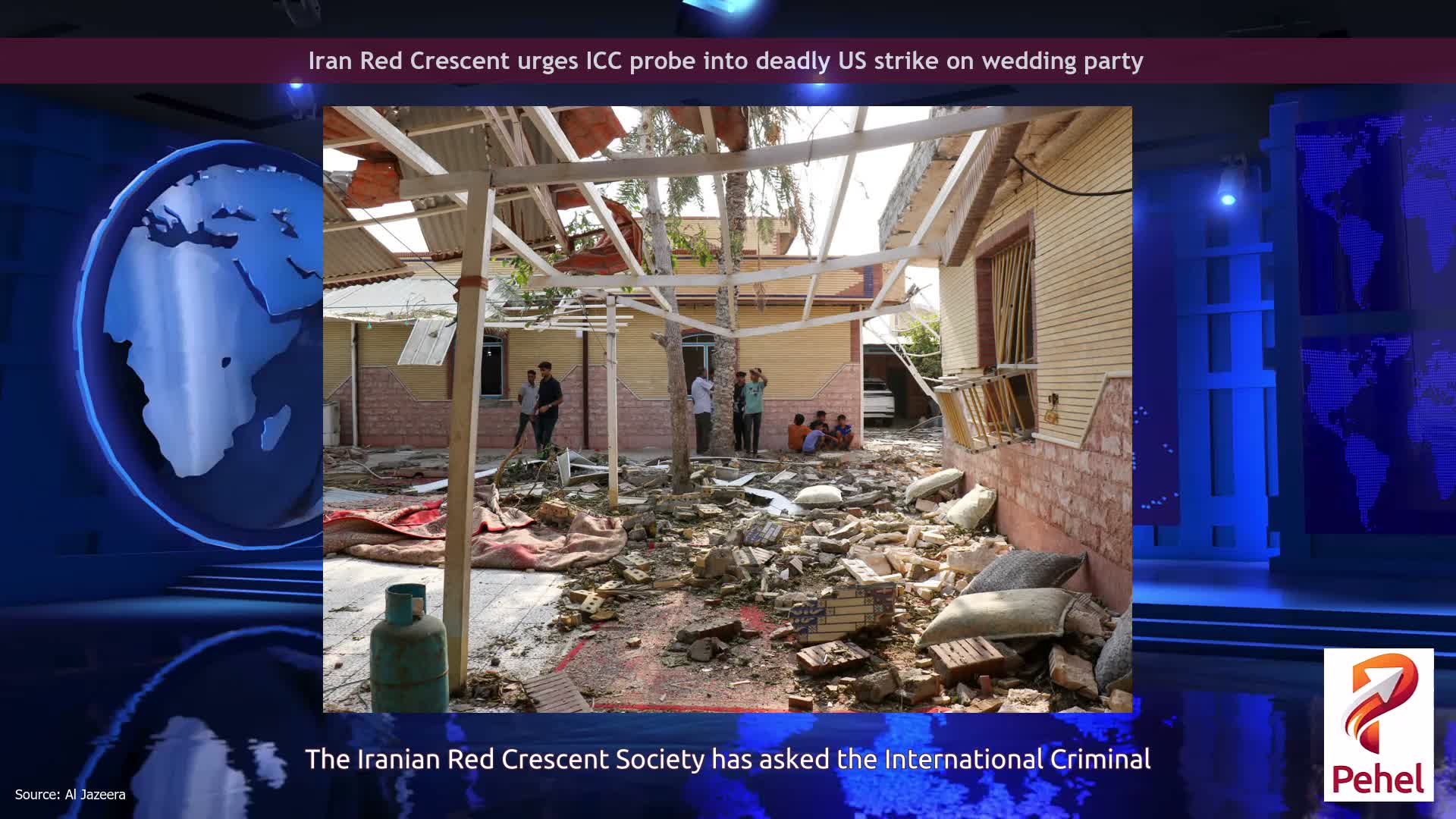 Iran Red Crescent urges ICC probe into deadly US strike on wedding party