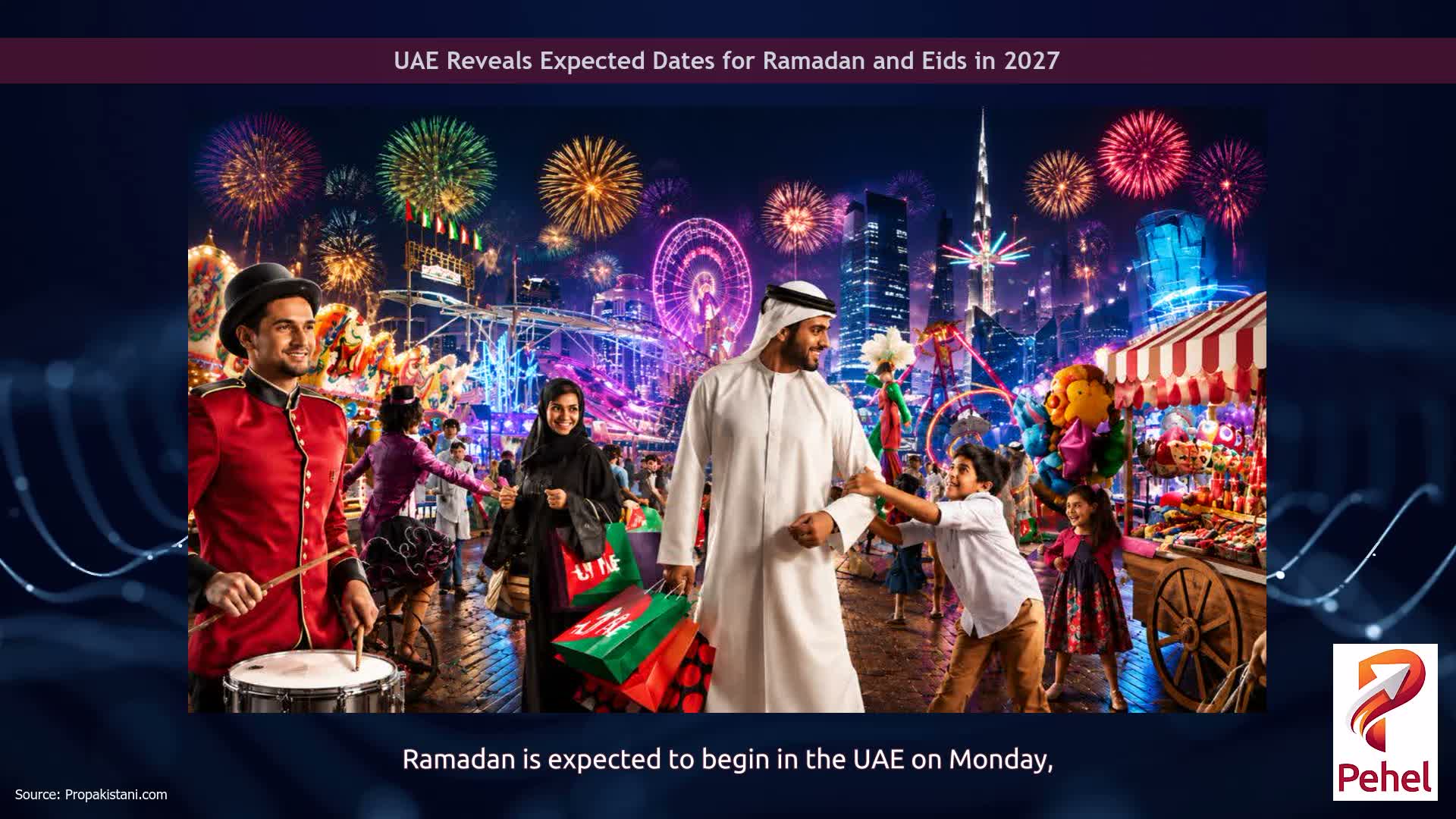 UAE Reveals Expected Dates for Ramadan and Eids in 2027