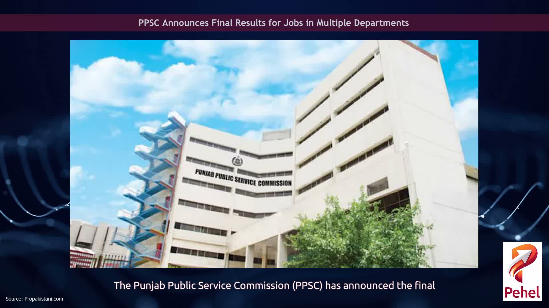 PPSC Announces Final Results for Jobs in Multiple Departments