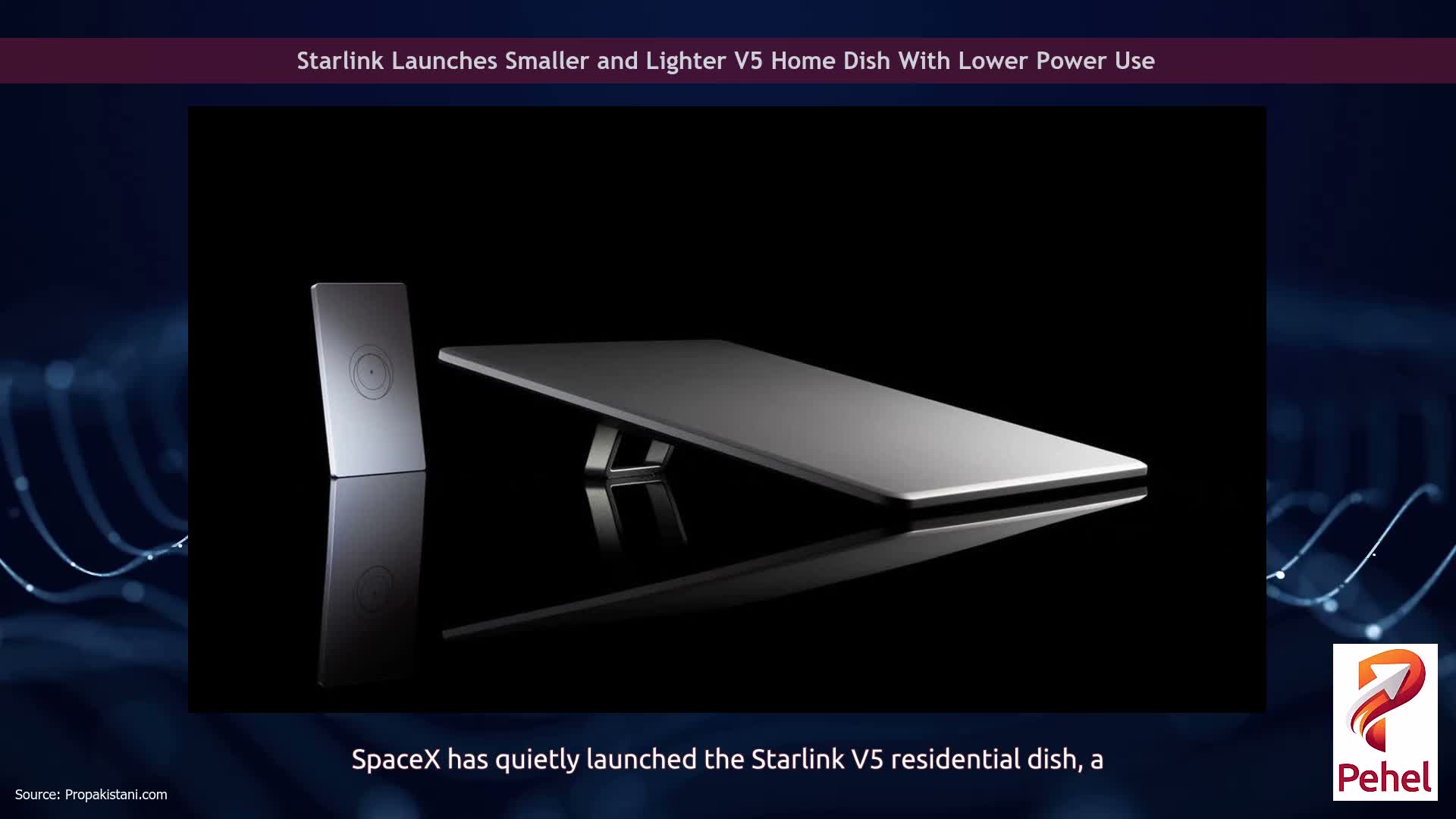 Starlink Launches Smaller and Lighter V5 Home Dish With Lower Power Use
