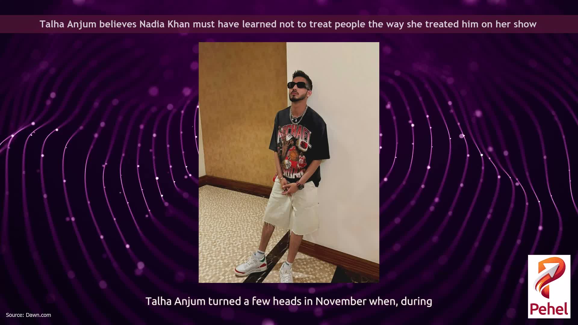 Talha Anjum believes Nadia Khan must have learned not to treat people the way she treated him on her show