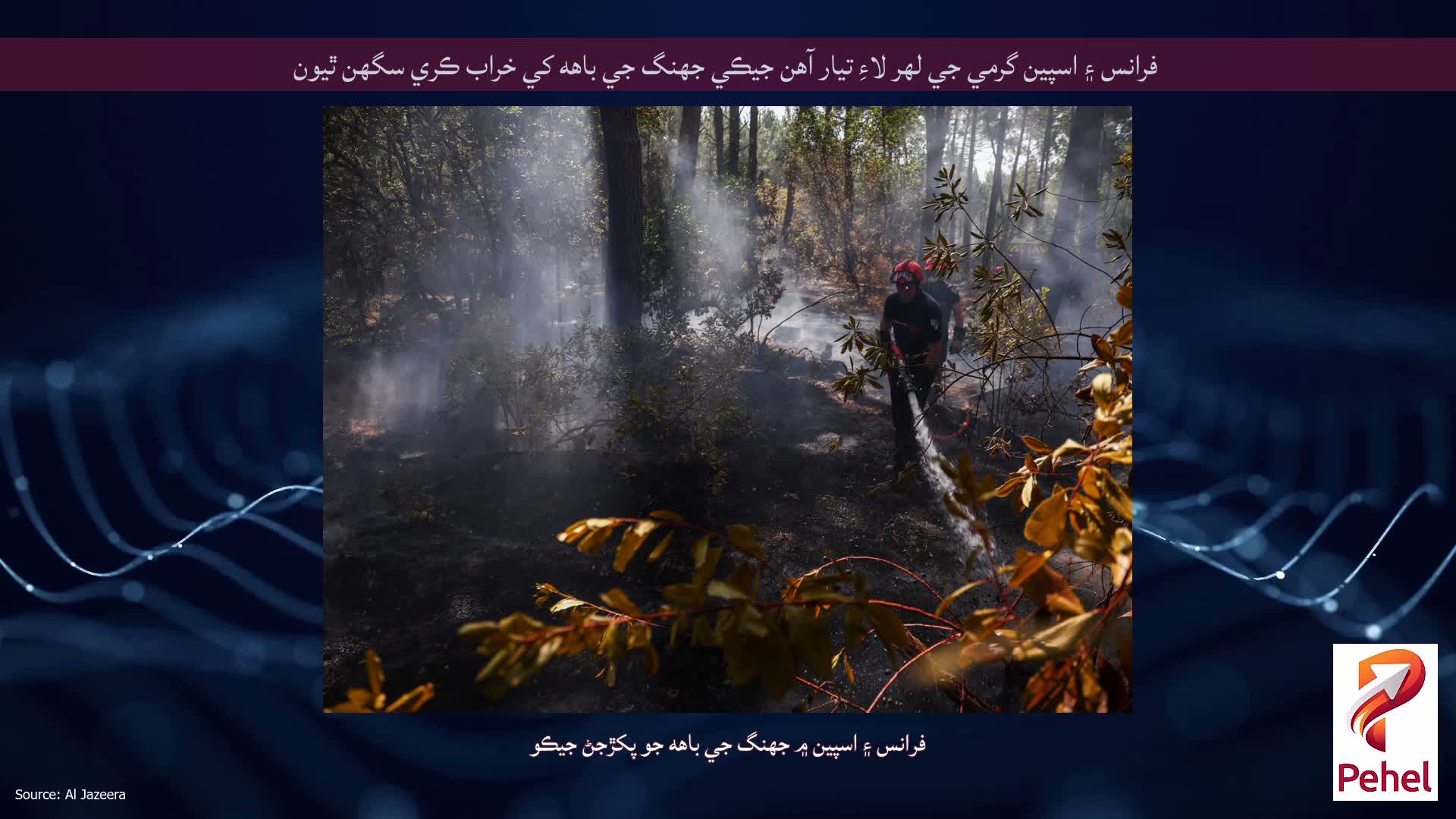 فرانس ۽ اسپين گرمي جي لهر لاءِ تيار آهن جيڪي جهنگ جي باهه کي خراب ڪري سگهن ٿيون
