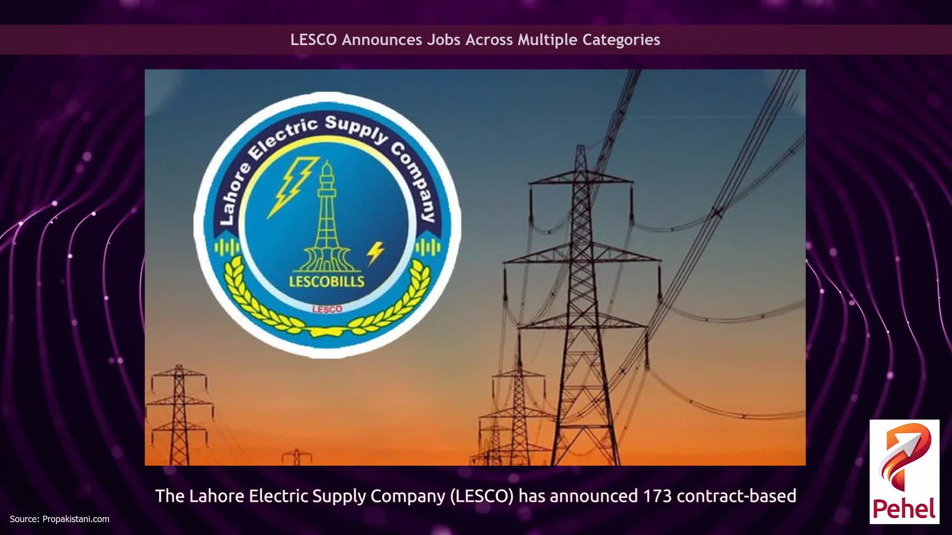 LESCO Announces Jobs Across Multiple Categories