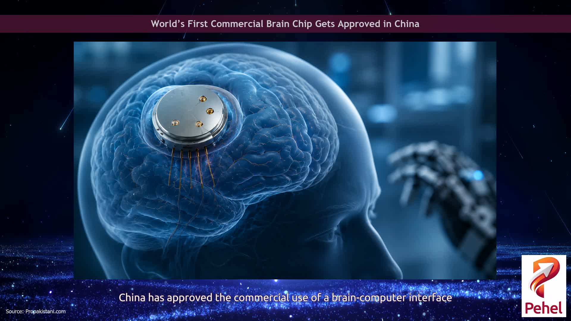 World’s First Commercial Brain Chip Gets Approved in China