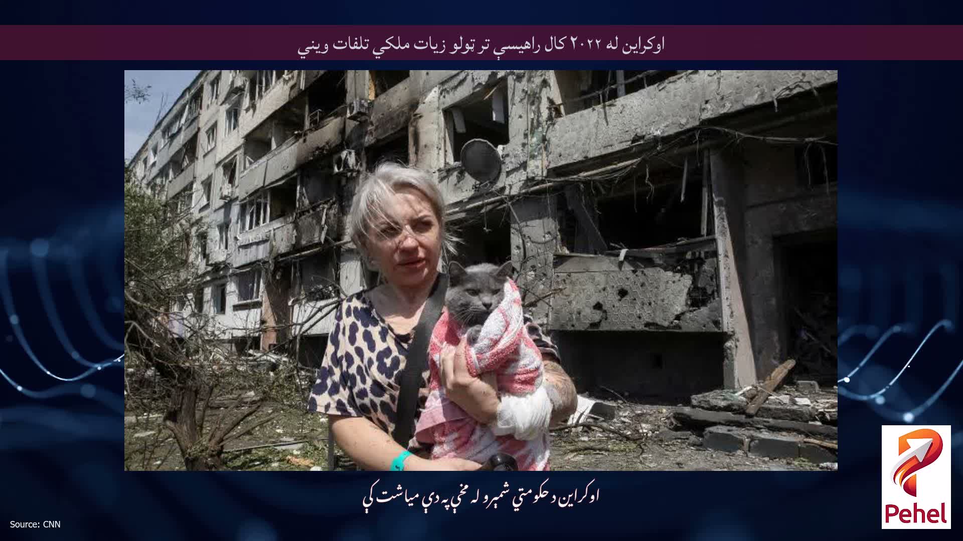 اوکراین له ۲۰۲۲ کال راهیسې تر ټولو زیات ملکي تلفات ویني