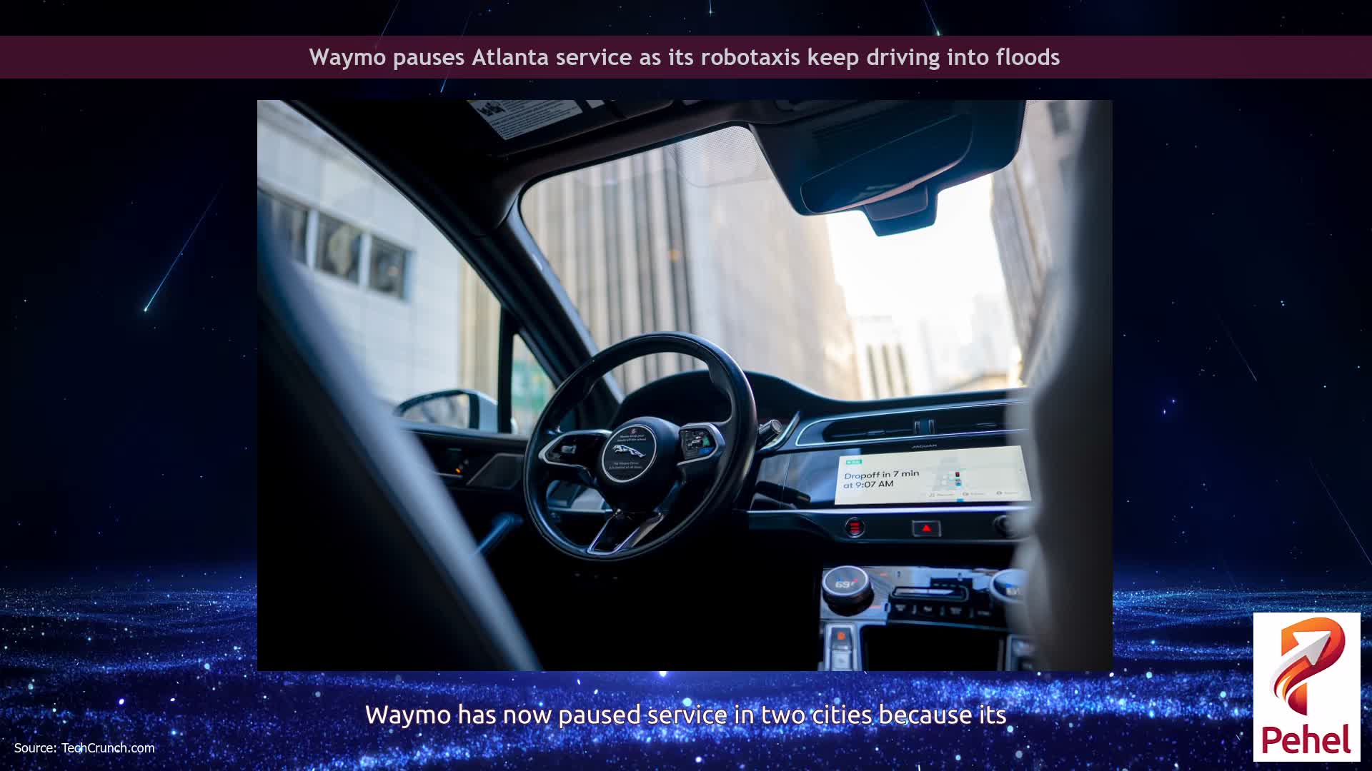 Waymo pauses Atlanta service as its robotaxis keep driving into floods
