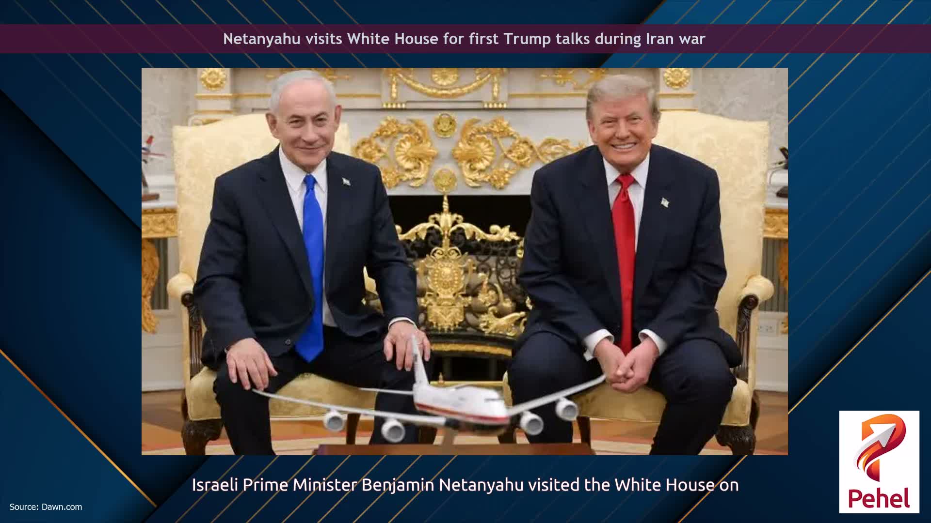Netanyahu visits White House for first Trump talks during Iran war