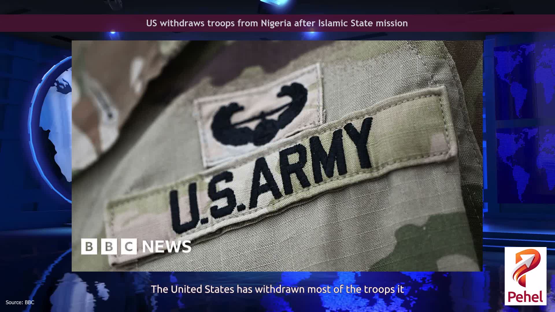 US withdraws troops from Nigeria after Islamic State mission