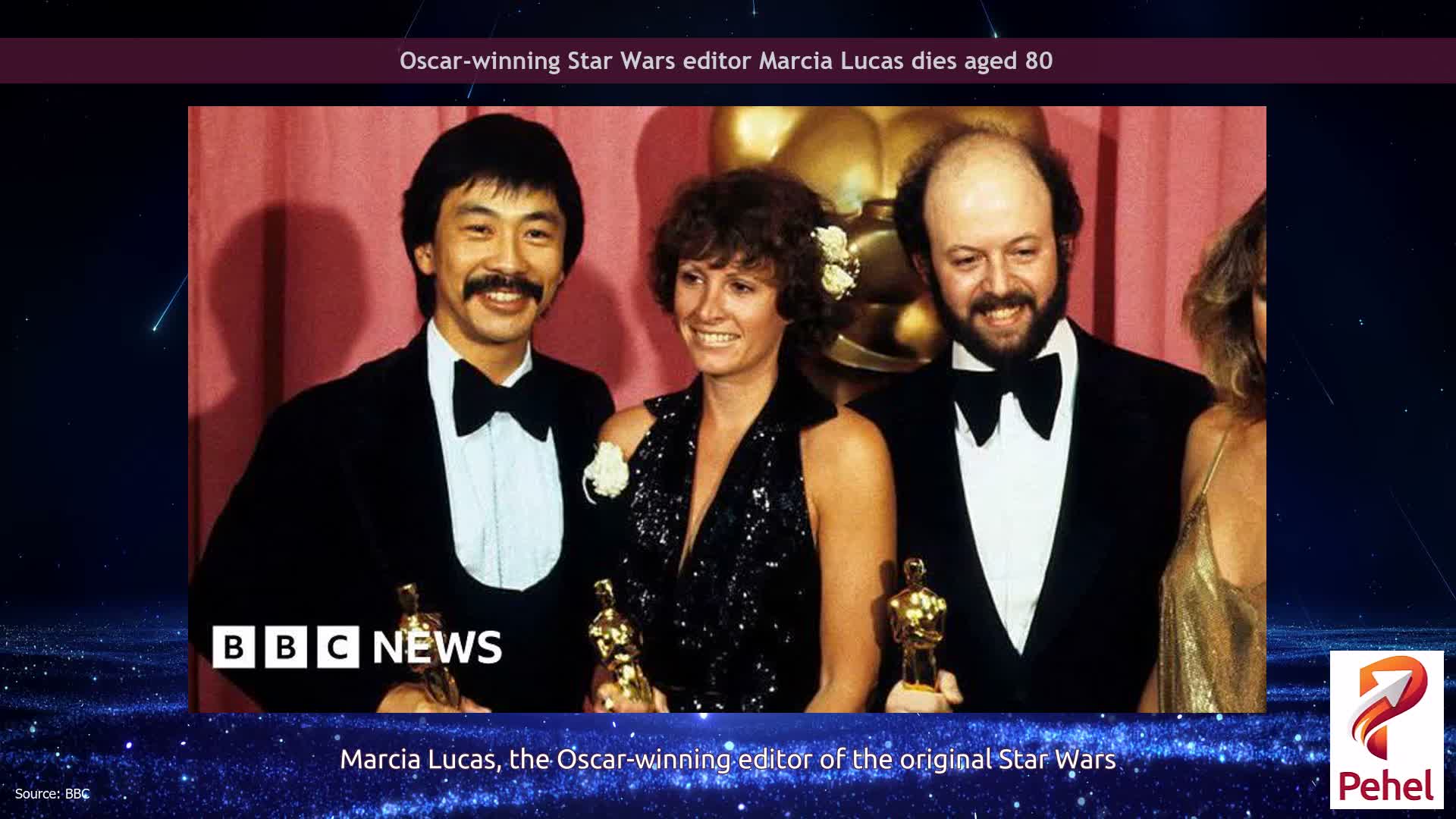 Oscar-winning Star Wars editor Marcia Lucas dies aged 80