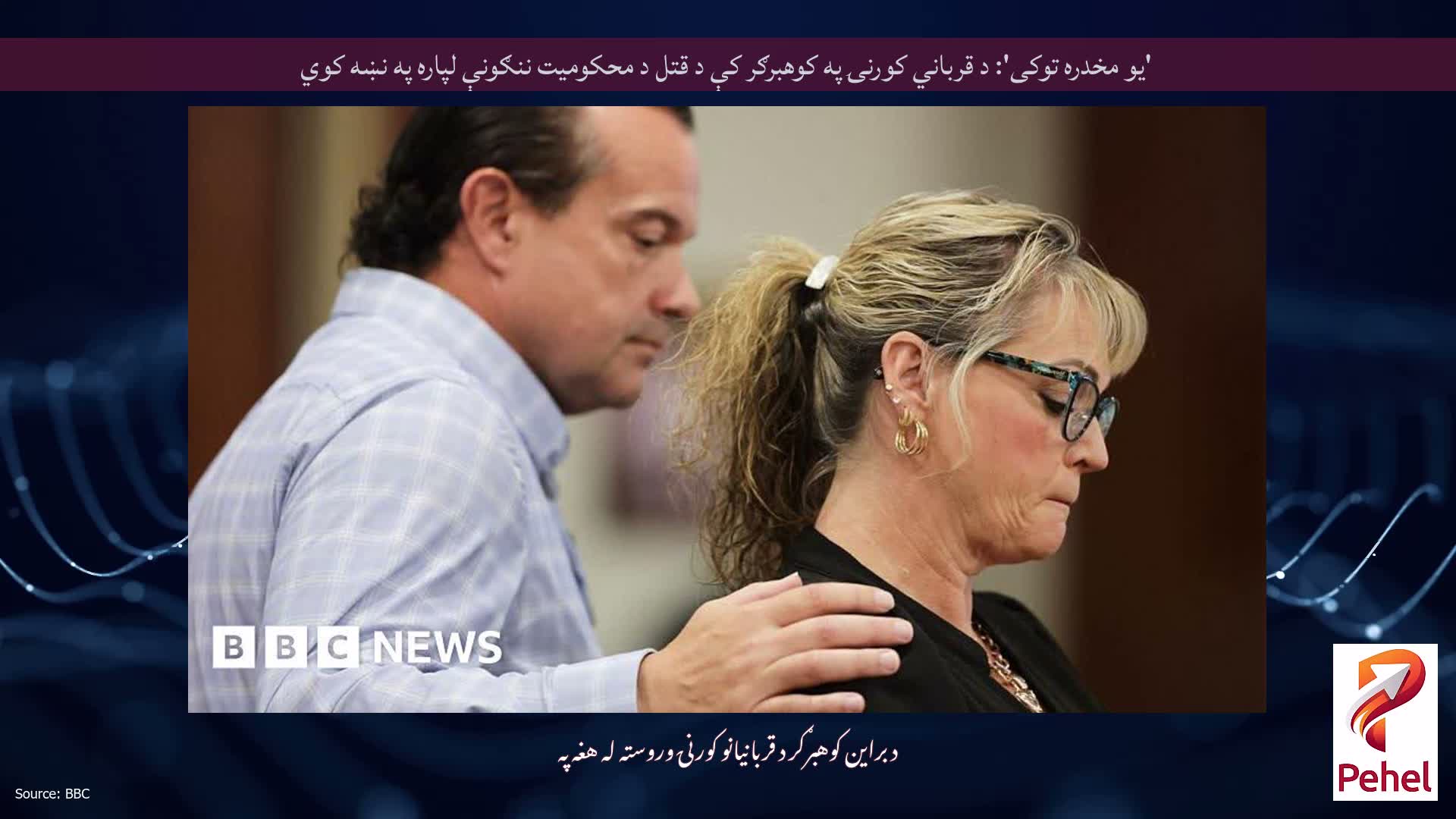 'یو مخدره توکی': د قرباني کورنۍ په کوهبرګر کې د قتل د محکومیت ننګونې لپاره په نښه کوي