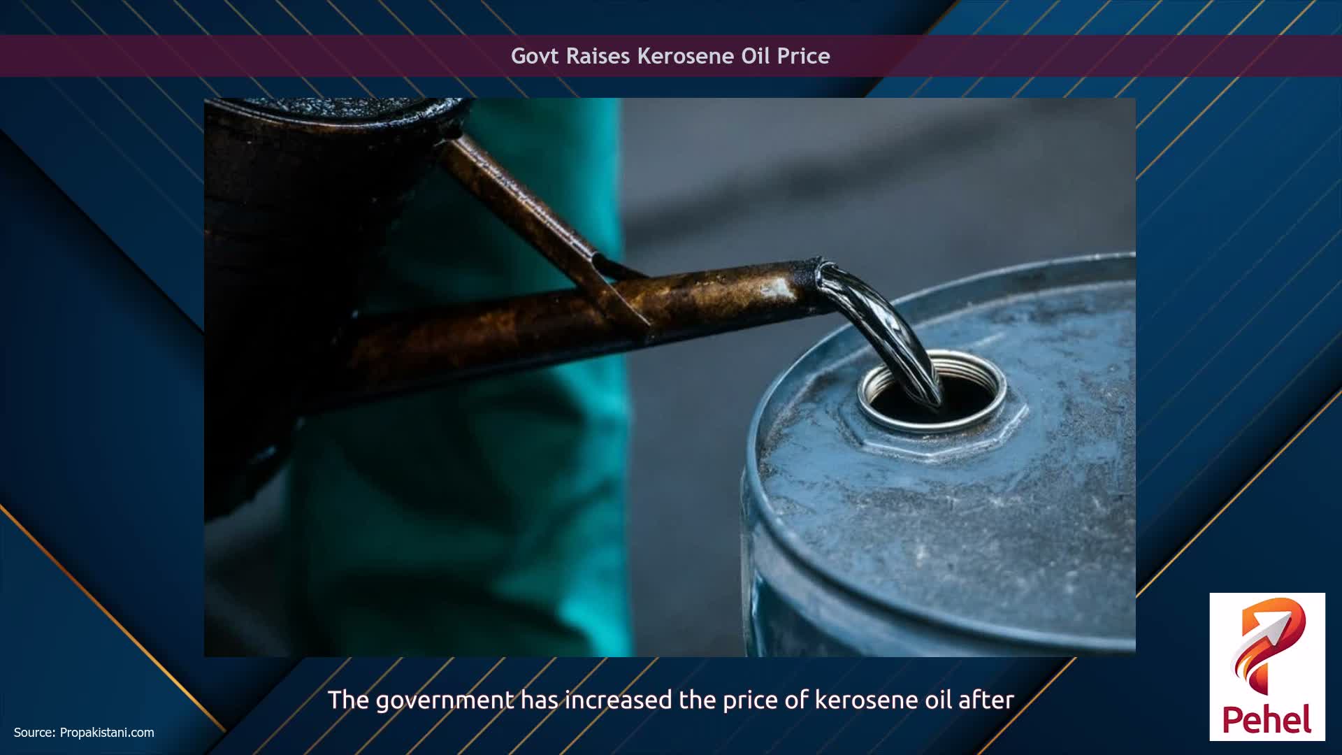 Govt Raises Kerosene Oil Price