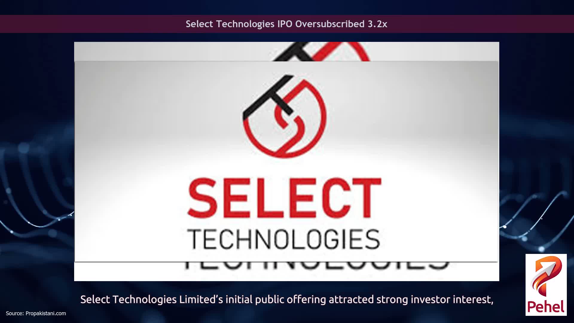 Select Technologies IPO Oversubscribed 3.2x