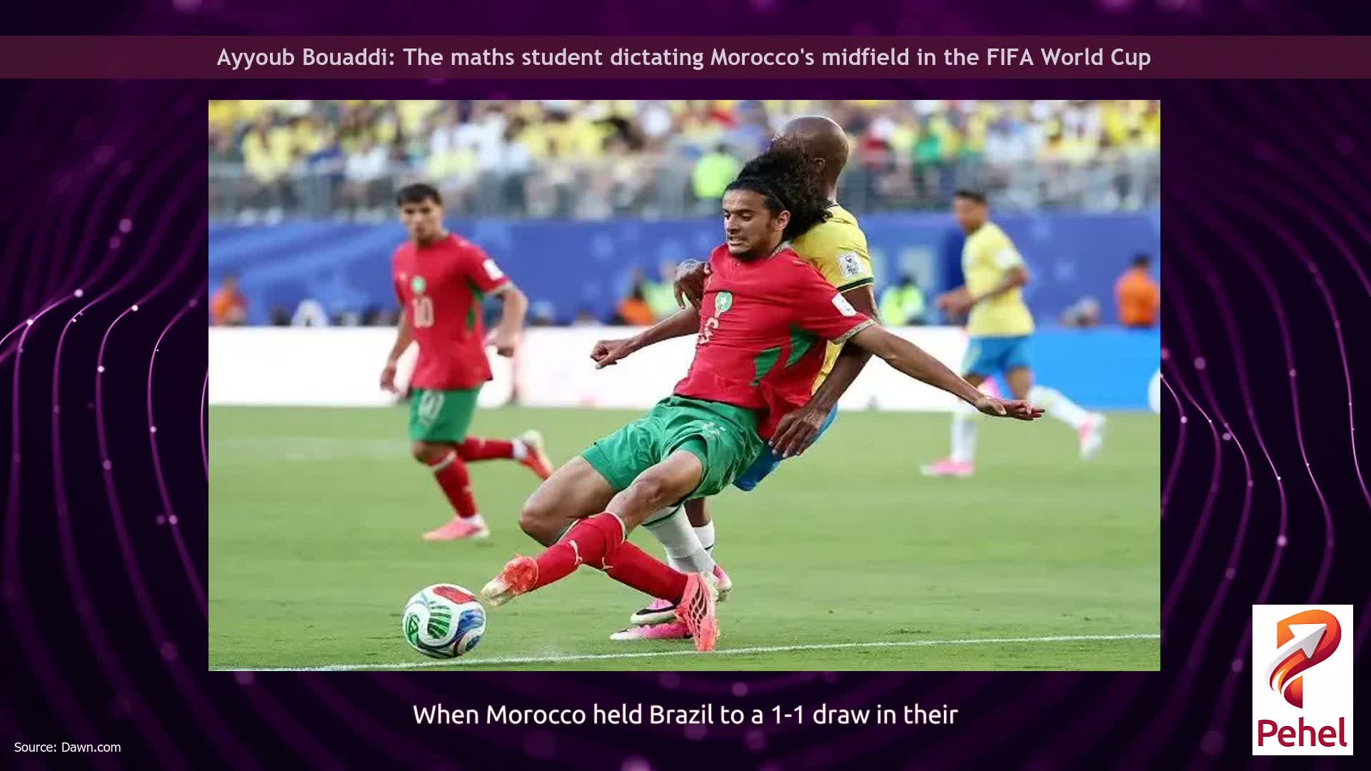 Ayyoub Bouaddi: The maths student dictating Morocco's midfield in the FIFA World Cup