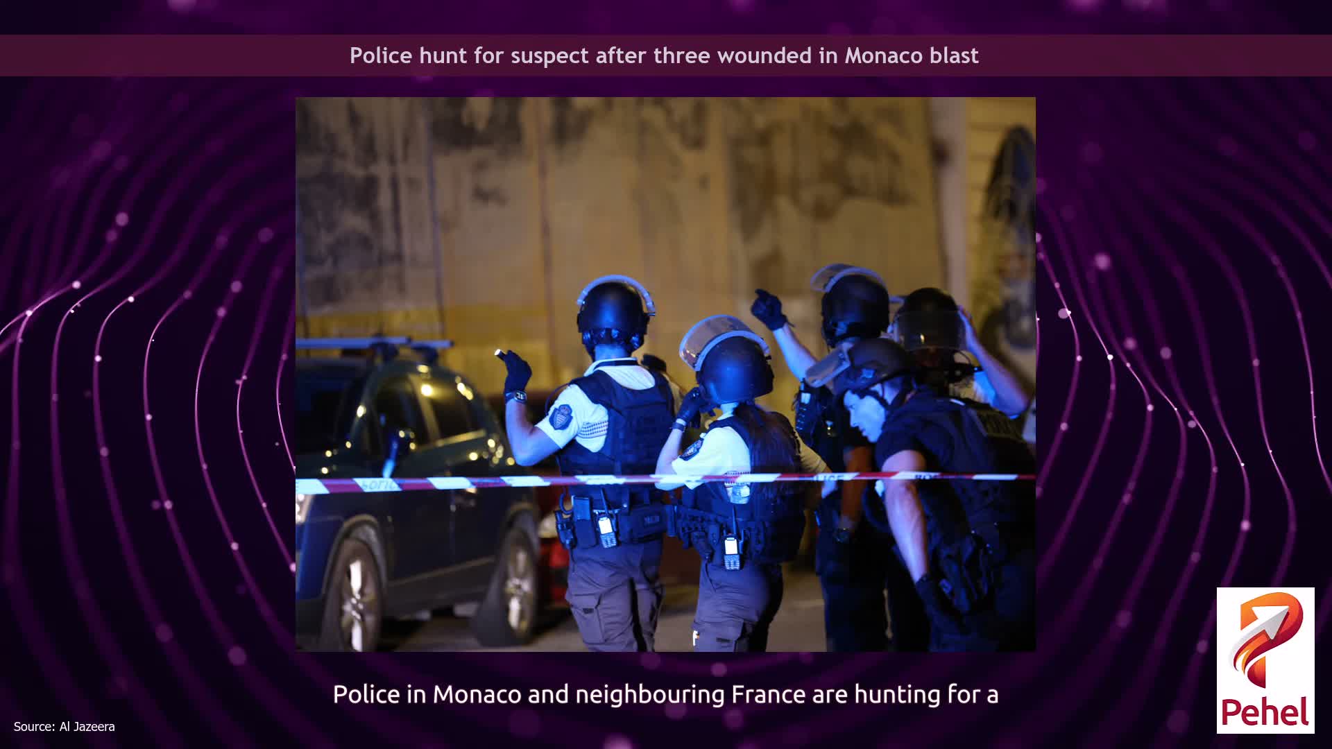 Police hunt for suspect after three wounded in Monaco blast