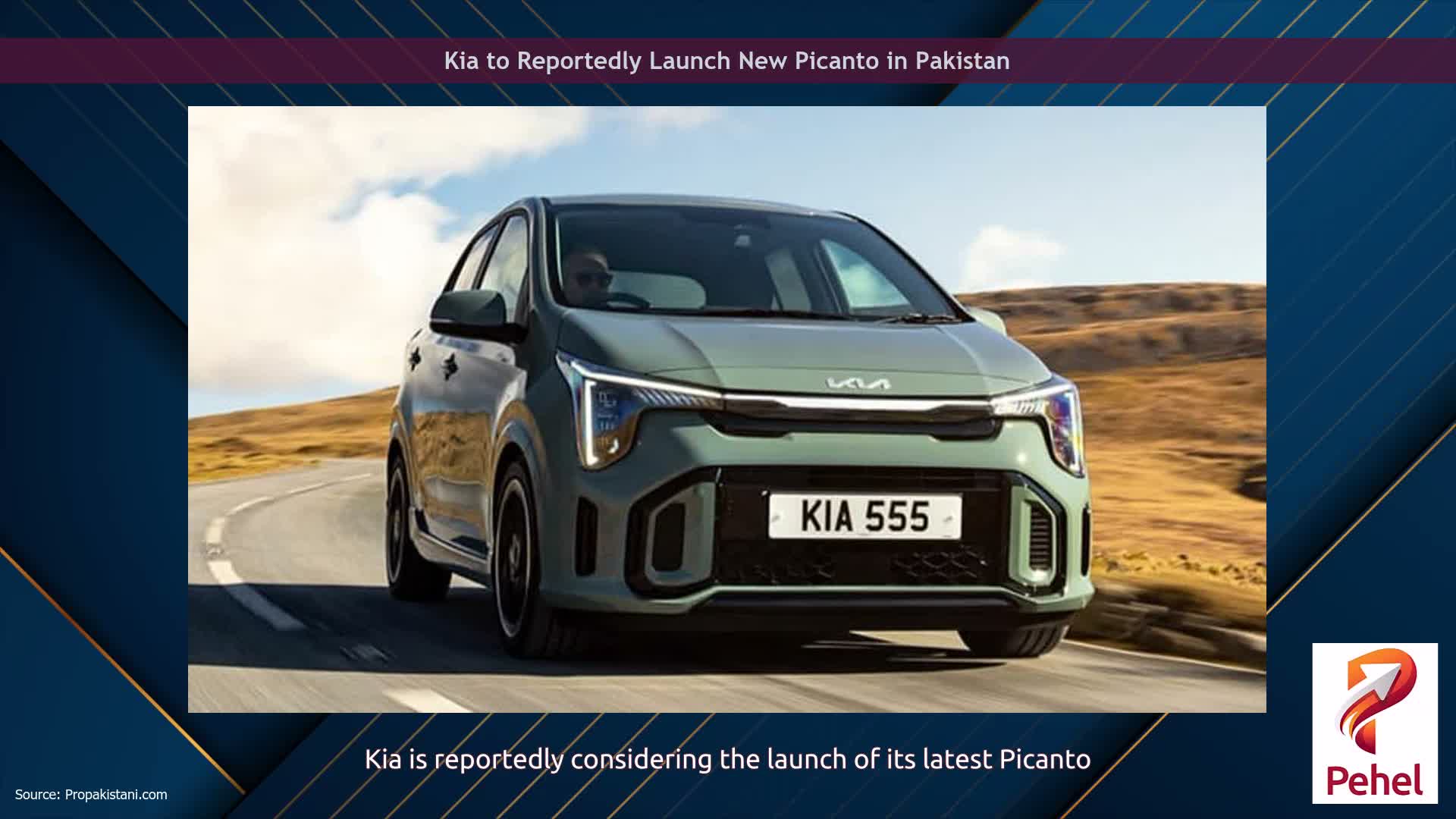 Kia to Reportedly Launch New Picanto in Pakistan
