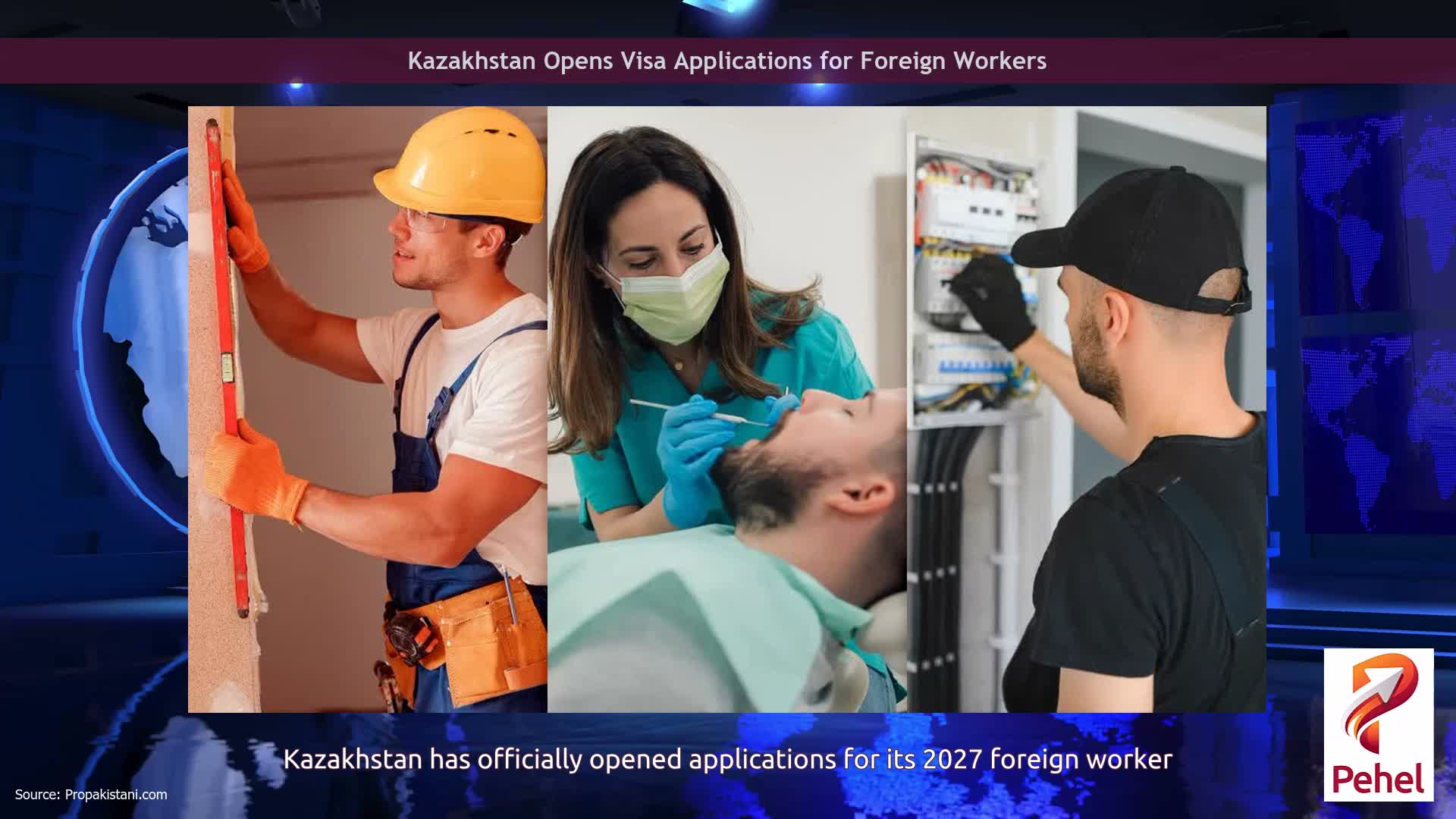 Kazakhstan Opens Visa Applications for Foreign Workers