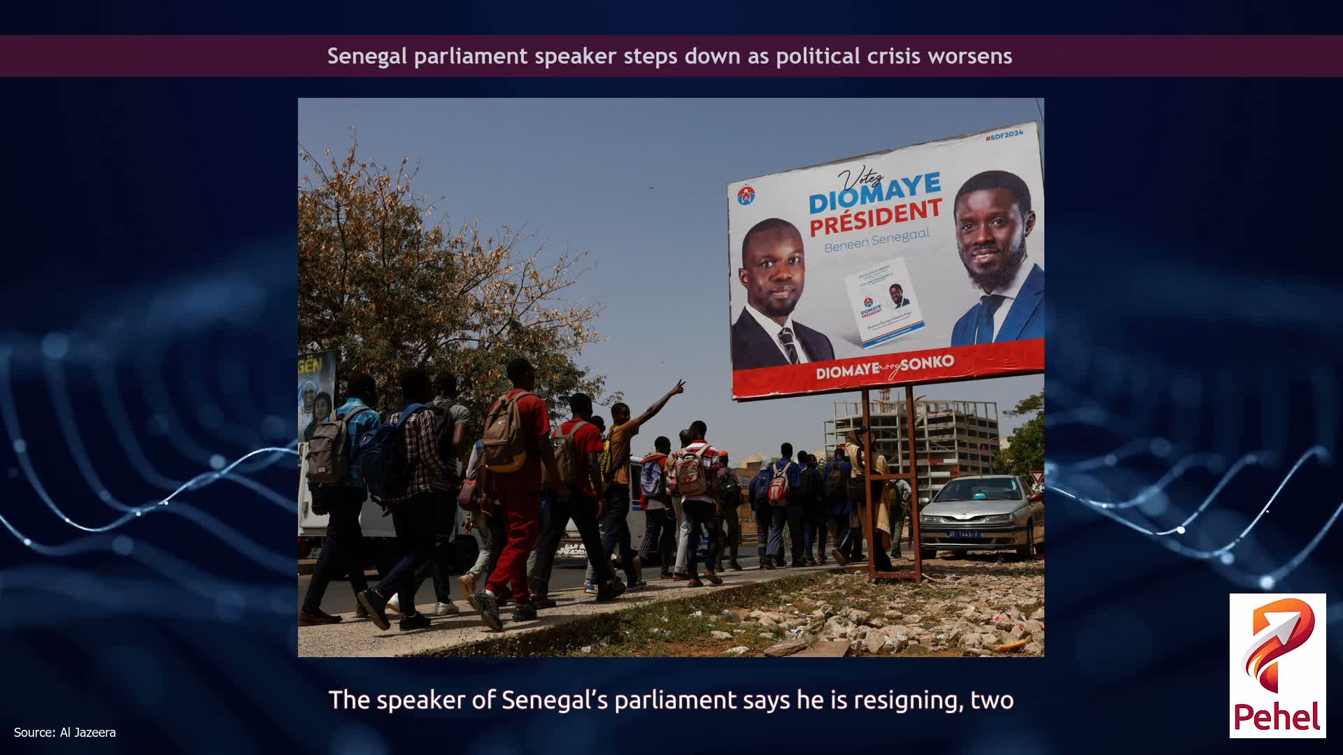 Senegal parliament speaker steps down as political crisis worsens