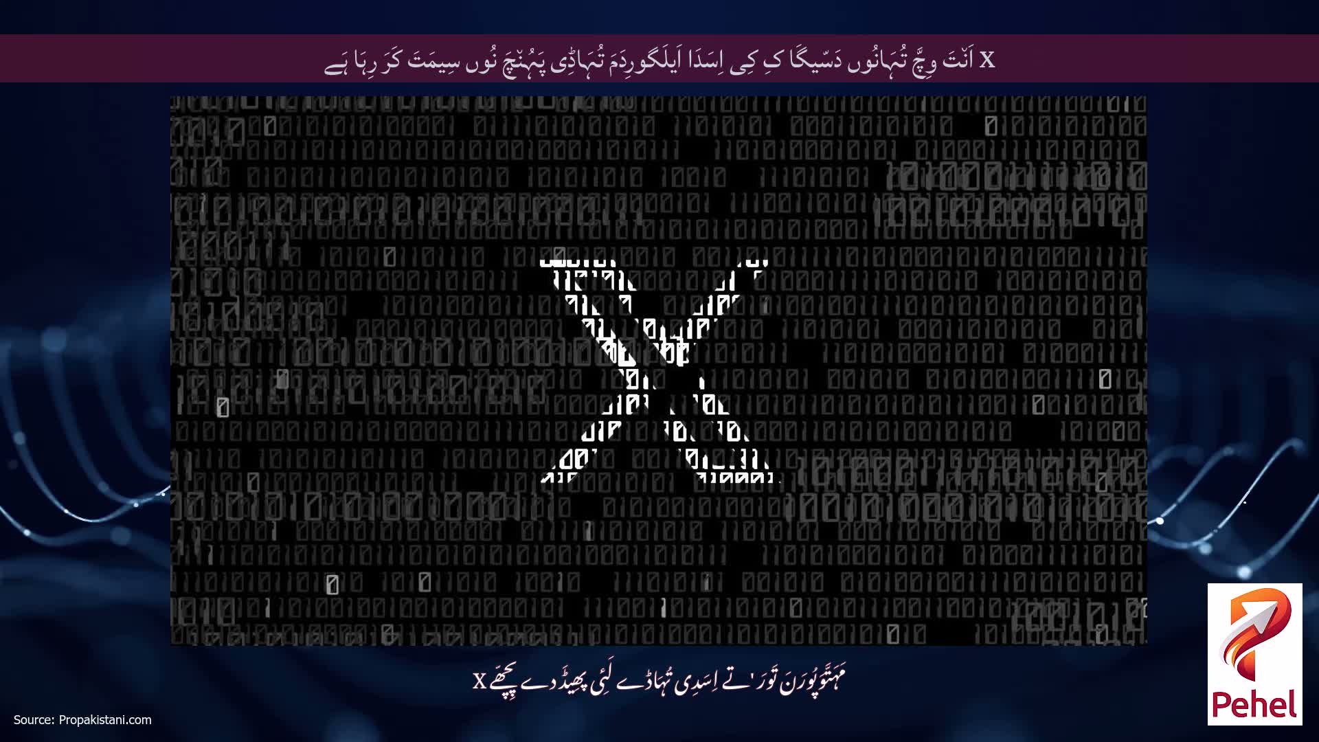 X اَن٘تَ وِچَّ تُہَانُوں دَسّیگَا کِ کِی اِسَدَا اَیلَگورِدَمَ تُہَاڈِی پَہُن٘چَ نُوں سِیمَتَ کَرَ رِہَا ہَے