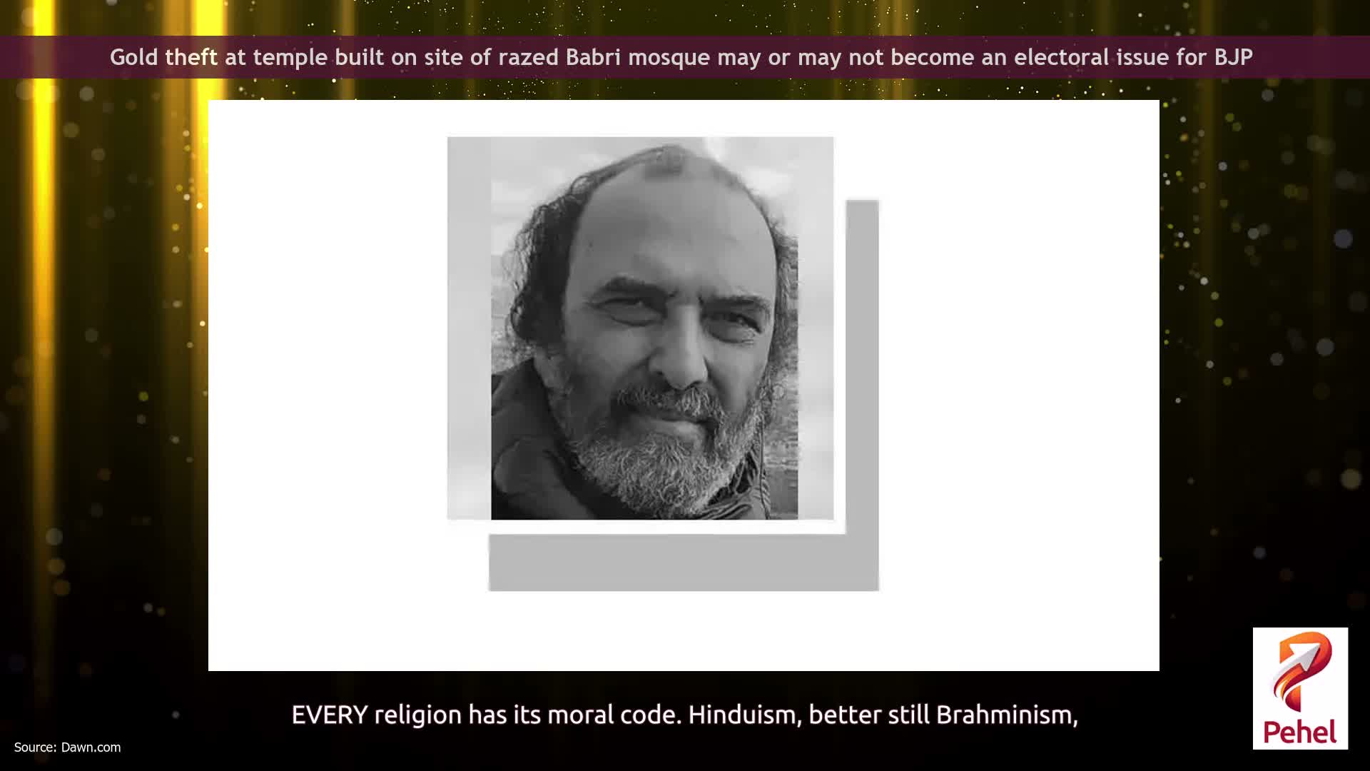 Gold theft at temple built on site of razed Babri mosque may or may not become an electoral issue for BJP