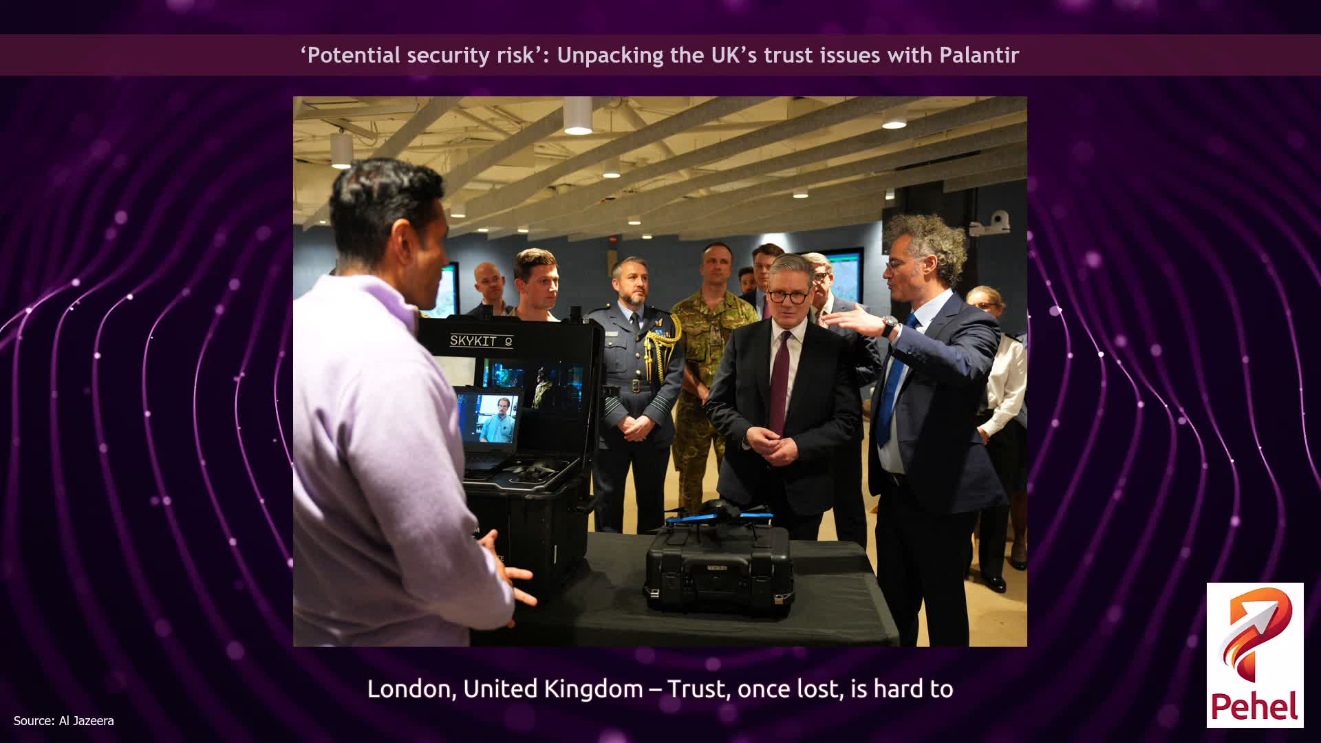 ‘Potential security risk’: Unpacking the UK’s trust issues with Palantir