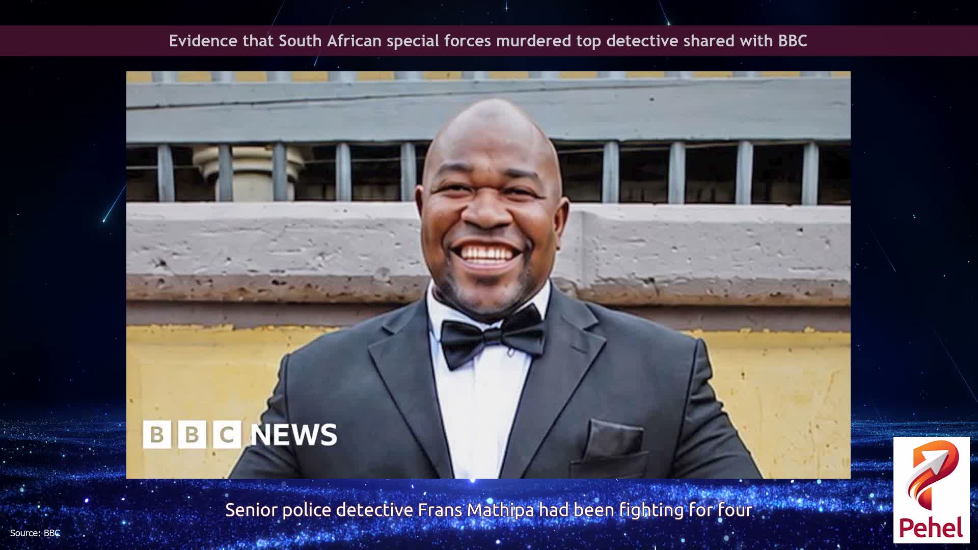 Evidence that South African special forces murdered top detective shared with BBC