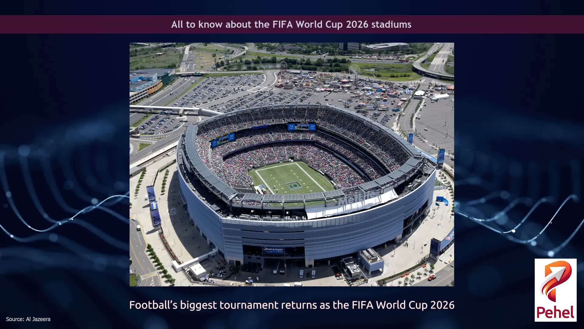 All to know about the FIFA World Cup 2026 stadiums