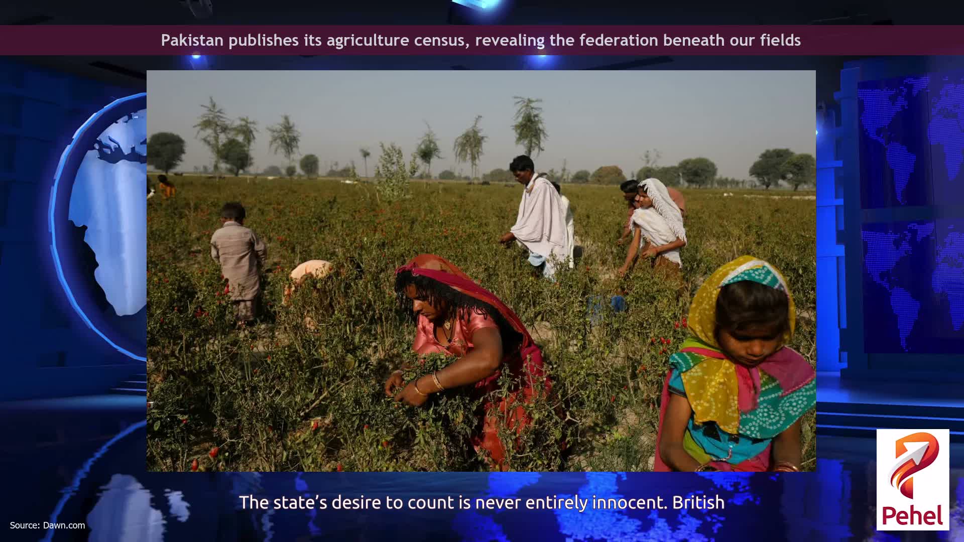 Pakistan publishes its agriculture census, revealing the federation beneath our fields