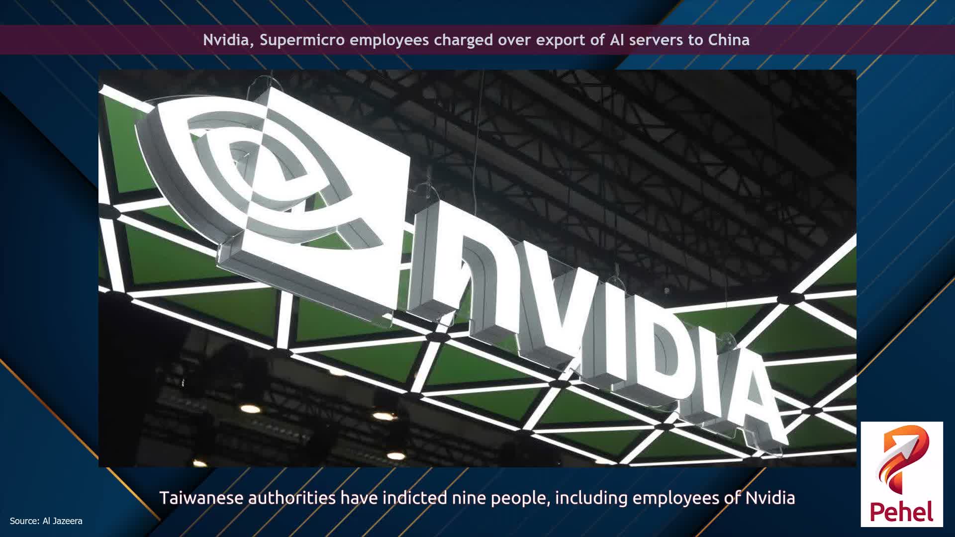 Nvidia, Supermicro employees charged over export of AI servers to China