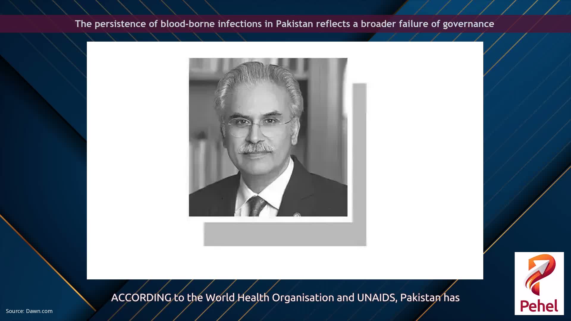 The persistence of blood-borne infections in Pakistan reflects a broader failure of governance