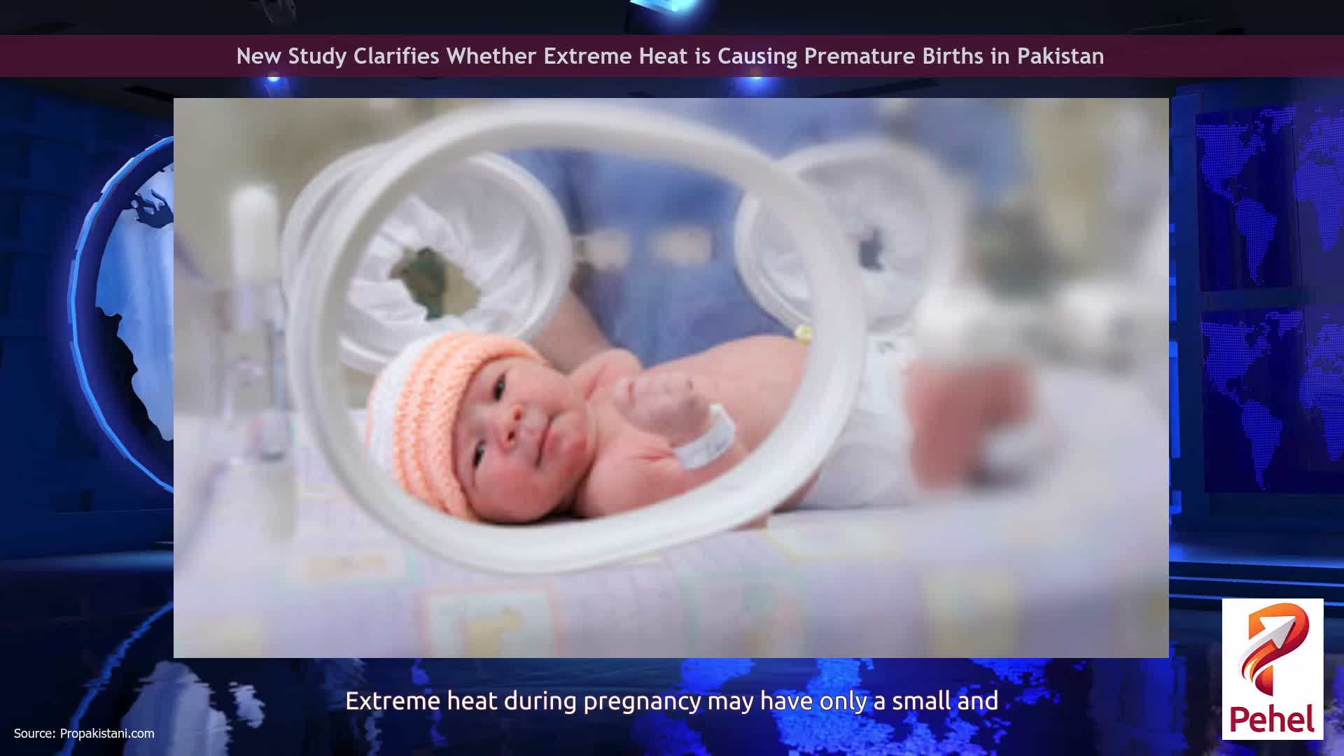 New Study Clarifies Whether Extreme Heat is Causing Premature Births in Pakistan