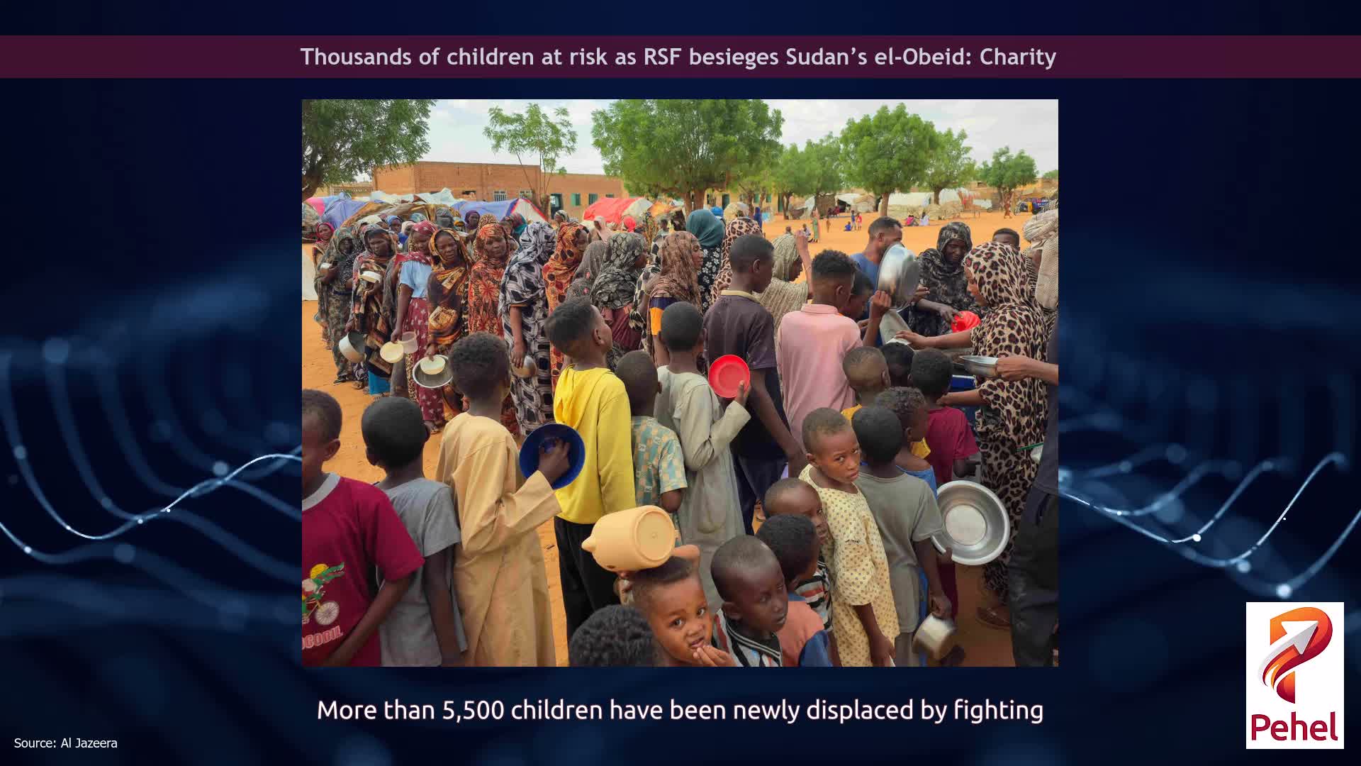 Thousands of children at risk as RSF besieges Sudan’s el-Obeid: Charity