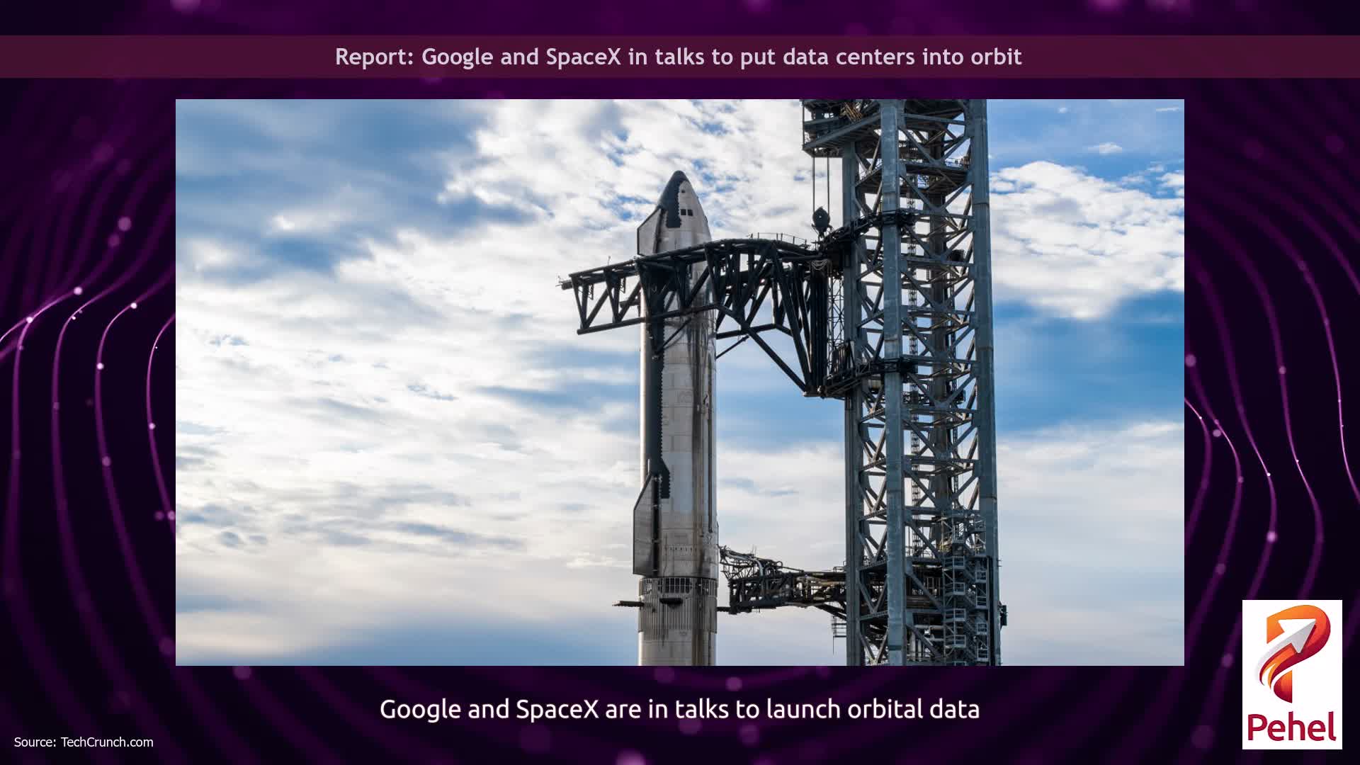 Report: Google and SpaceX in talks to put data centers into orbit