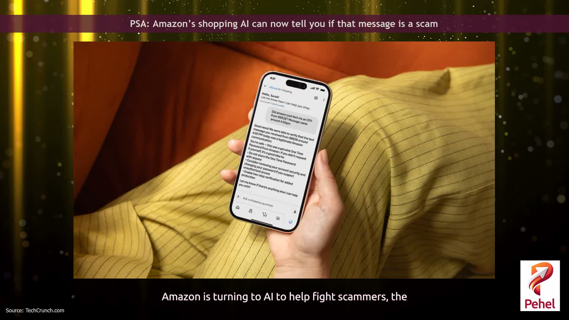 PSA: Amazon’s shopping AI can now tell you if that message is a scam