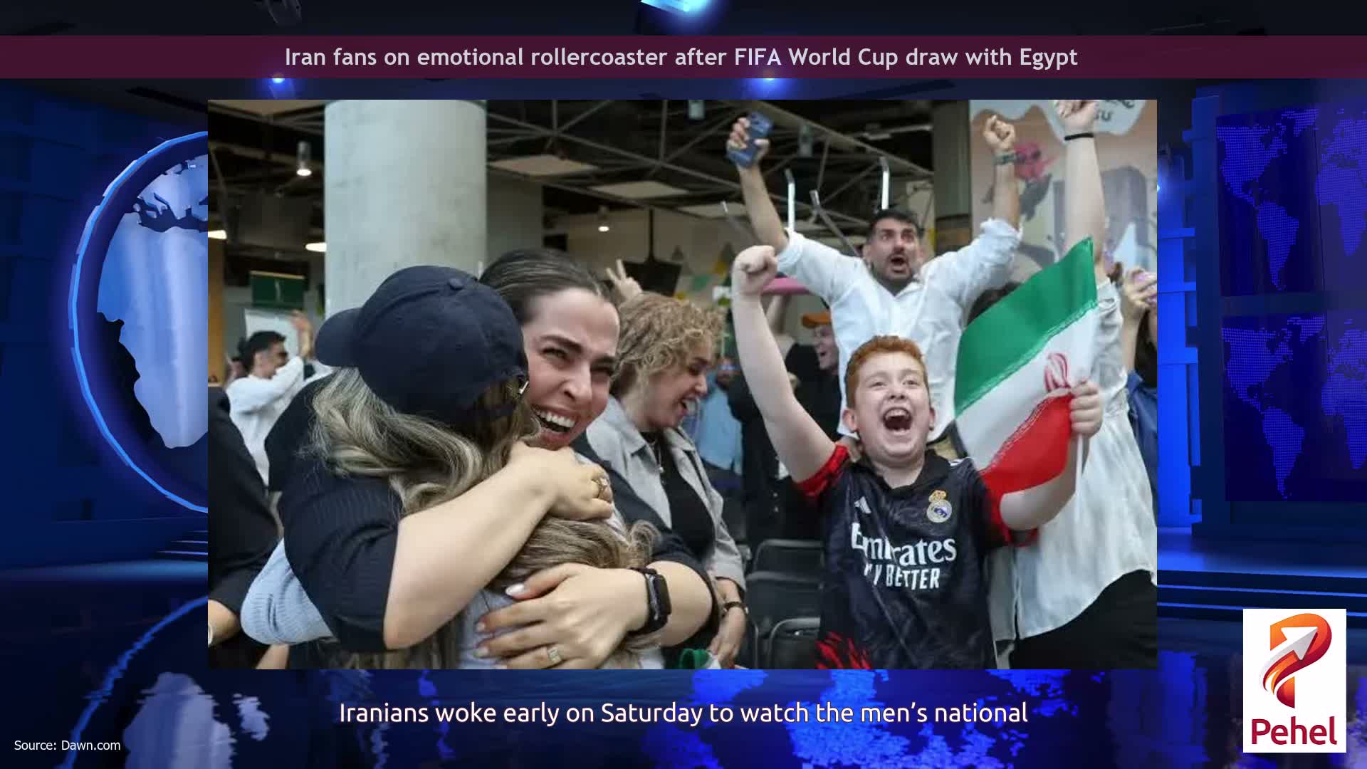 Iran fans on emotional rollercoaster after FIFA World Cup draw with Egypt