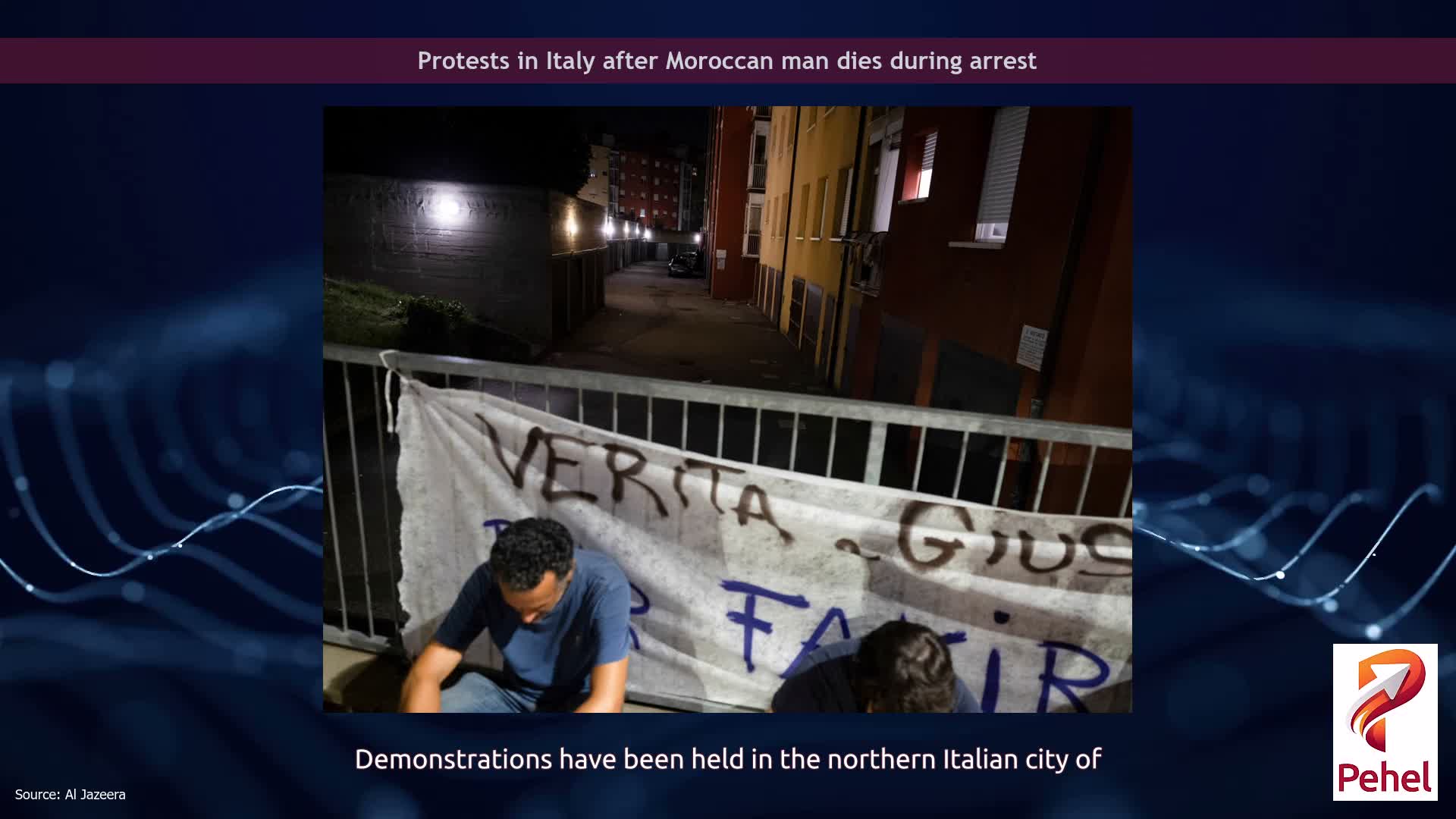 Protests in Italy after Moroccan man dies during arrest