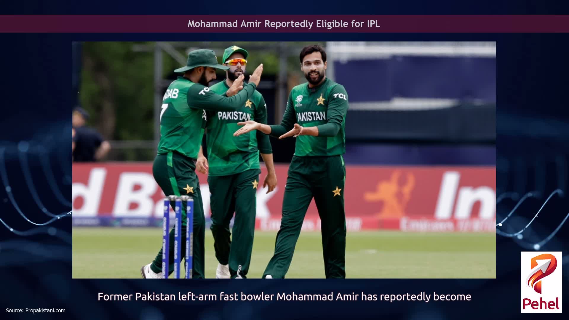 Mohammad Amir Reportedly Eligible for IPL