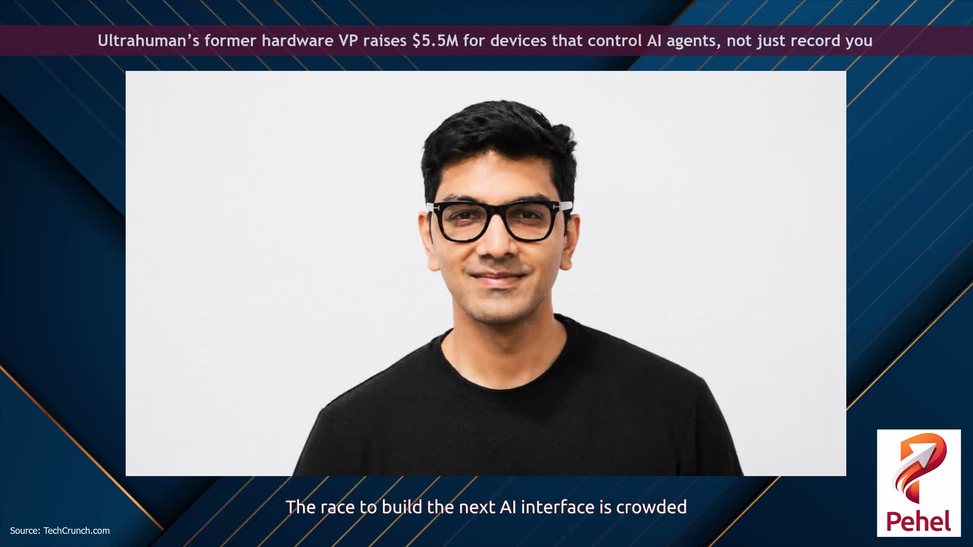 Ultrahuman’s former hardware VP raises $5.5M for devices that control AI agents, not just record you