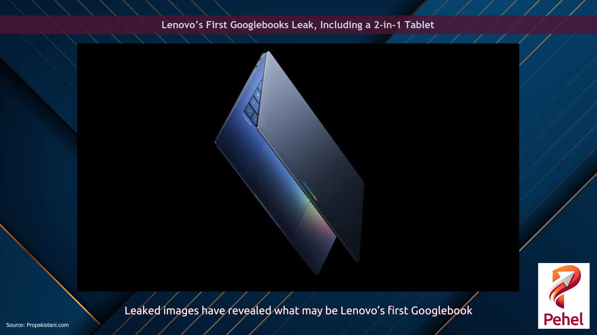 Lenovo’s First Googlebooks Leak, Including a 2-in-1 Tablet