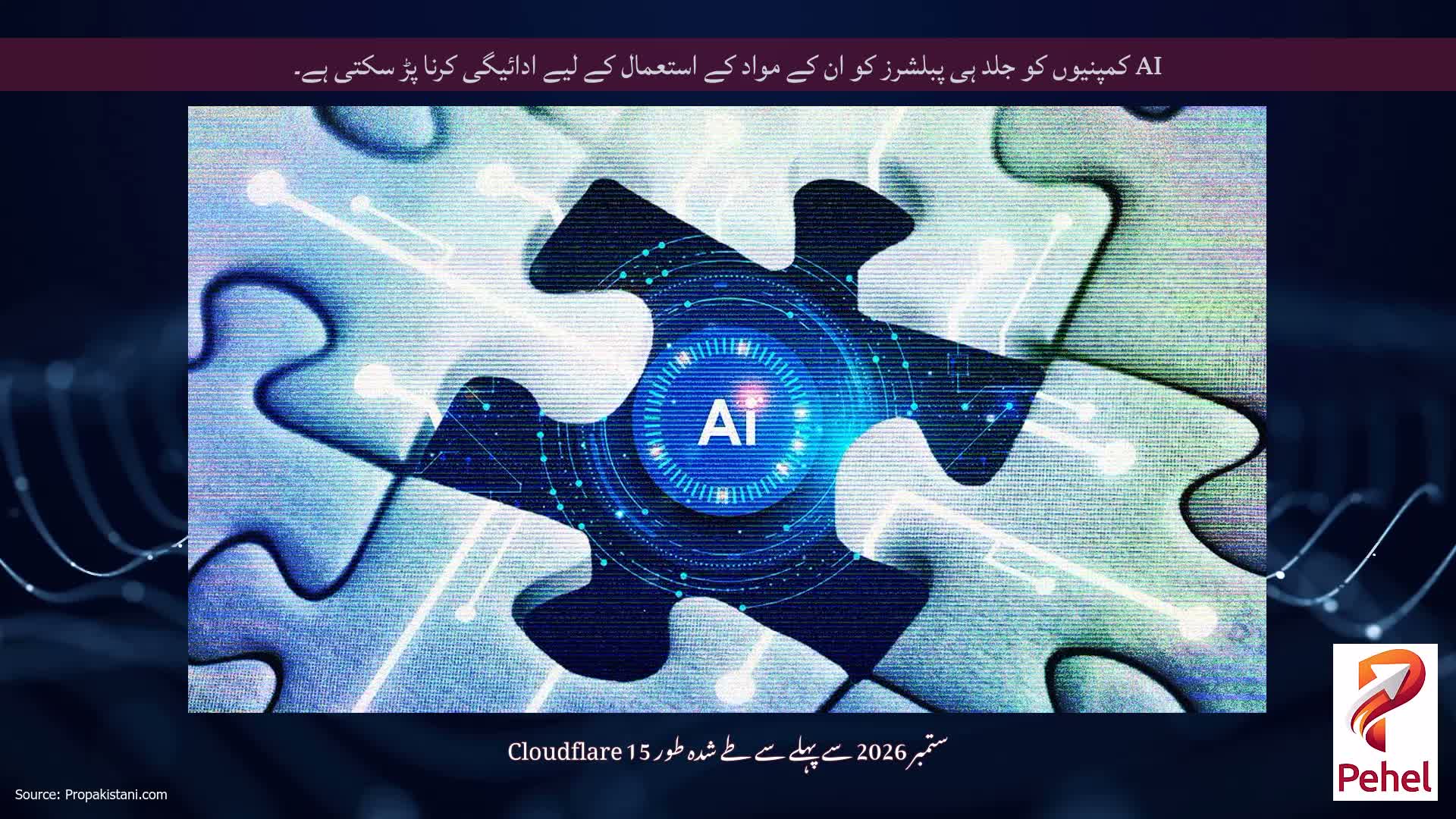 AI کمپنیوں کو جلد ہی پبلشرز کو ان کے مواد کے استعمال کے لیے ادائیگی کرنا پڑ سکتی ہے۔