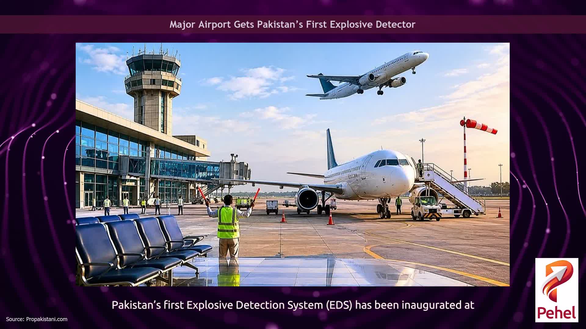 Major Airport Gets Pakistan’s First Explosive Detector