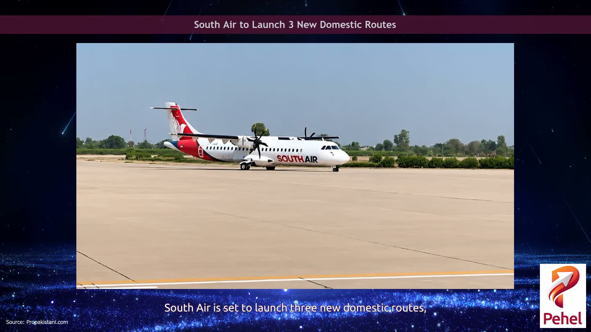 South Air to Launch 3 New Domestic Routes